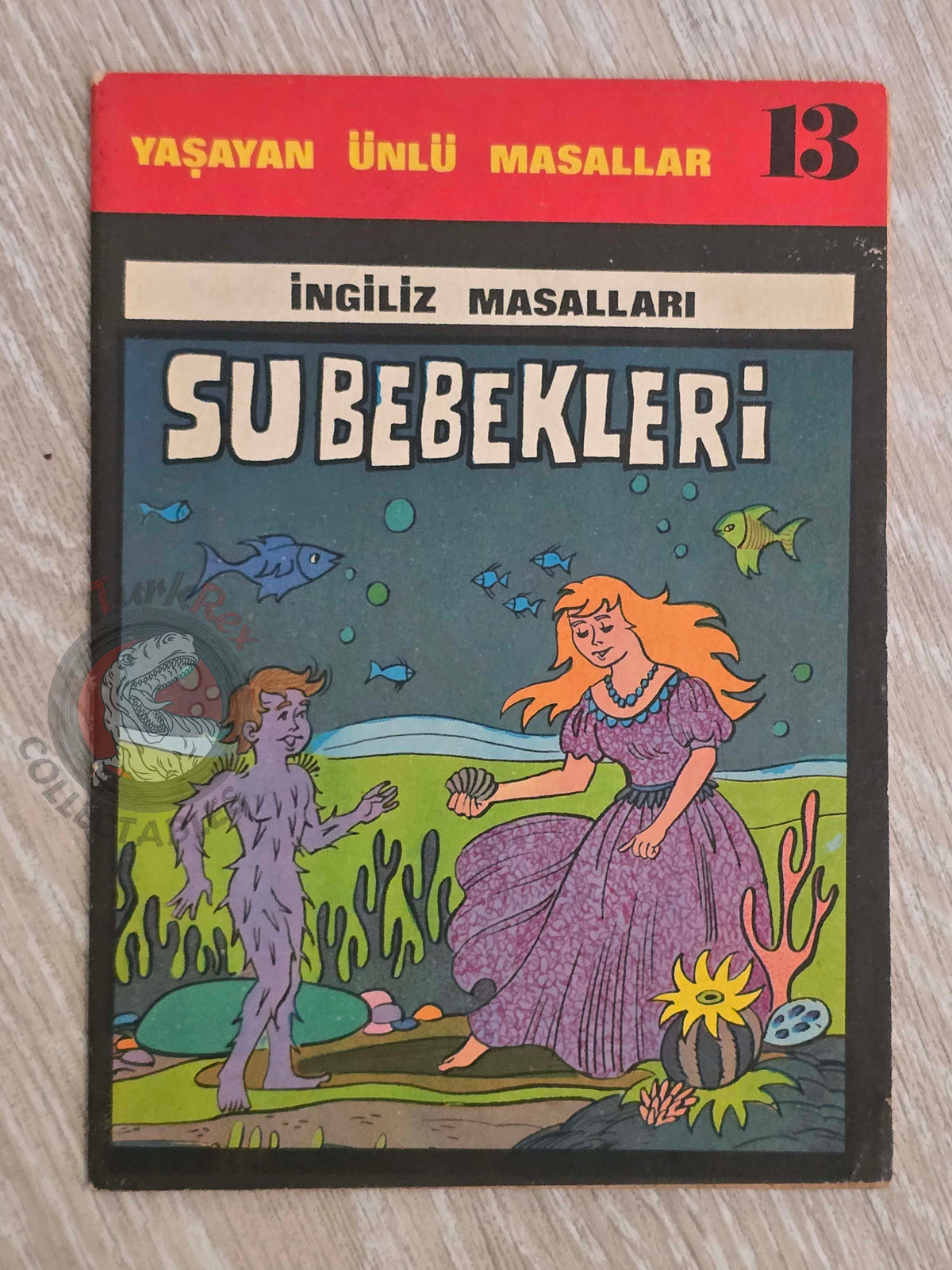 Charles Kingsley – The Water Babies 1977 Turkish Book Turkey Illustrated