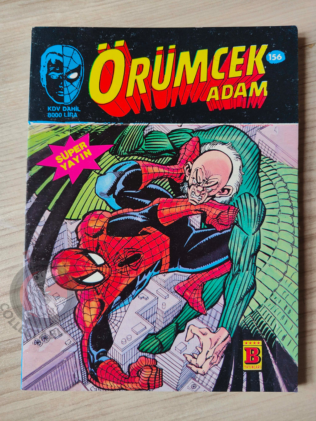 Spider-Man #156 1993 Turkish Comic Turkey Amazing #364 #365 Marvel Team Up #93 #94