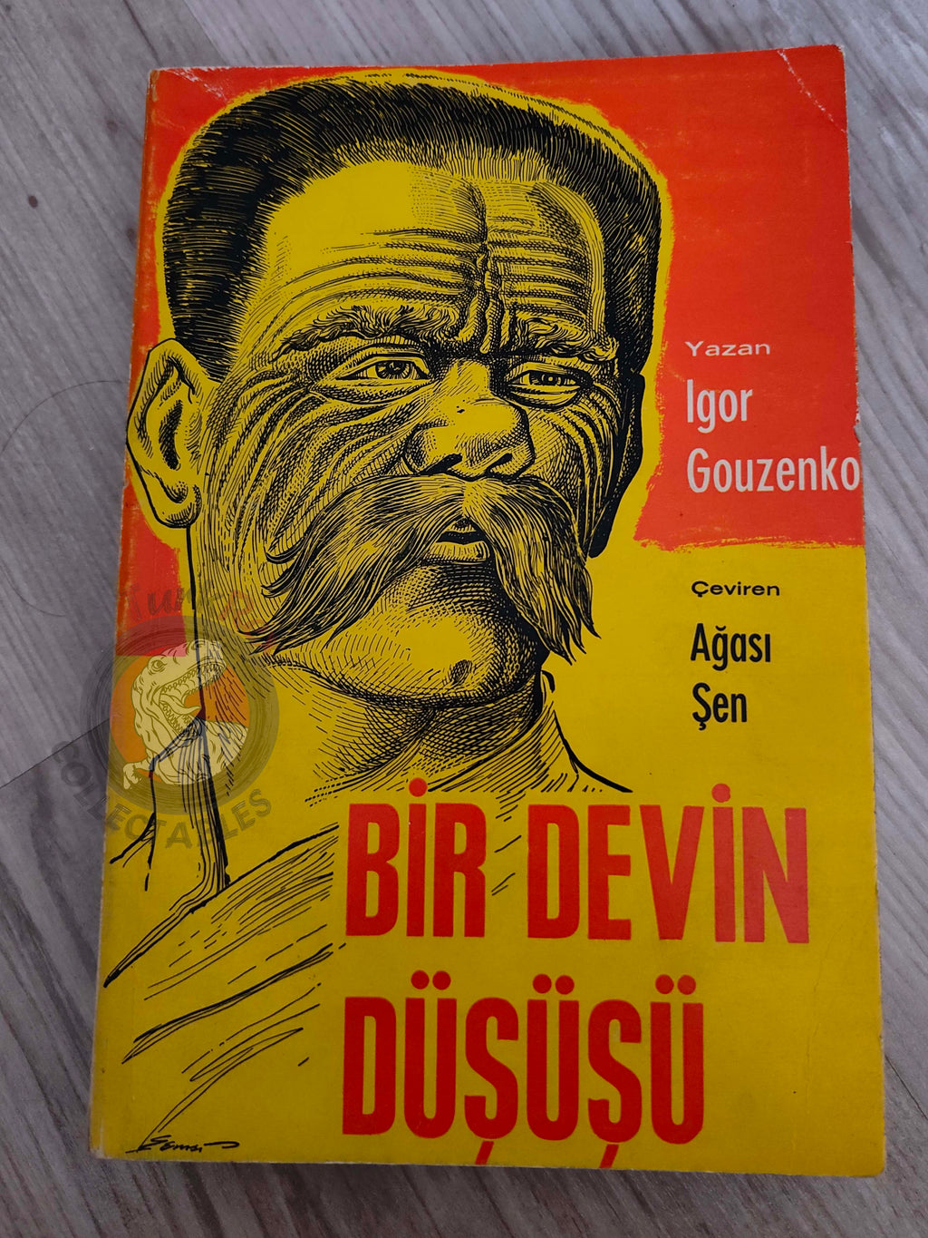 Igor Gouzenko – The Fall of a Titan 1965 1st  Turkish Book Turkey