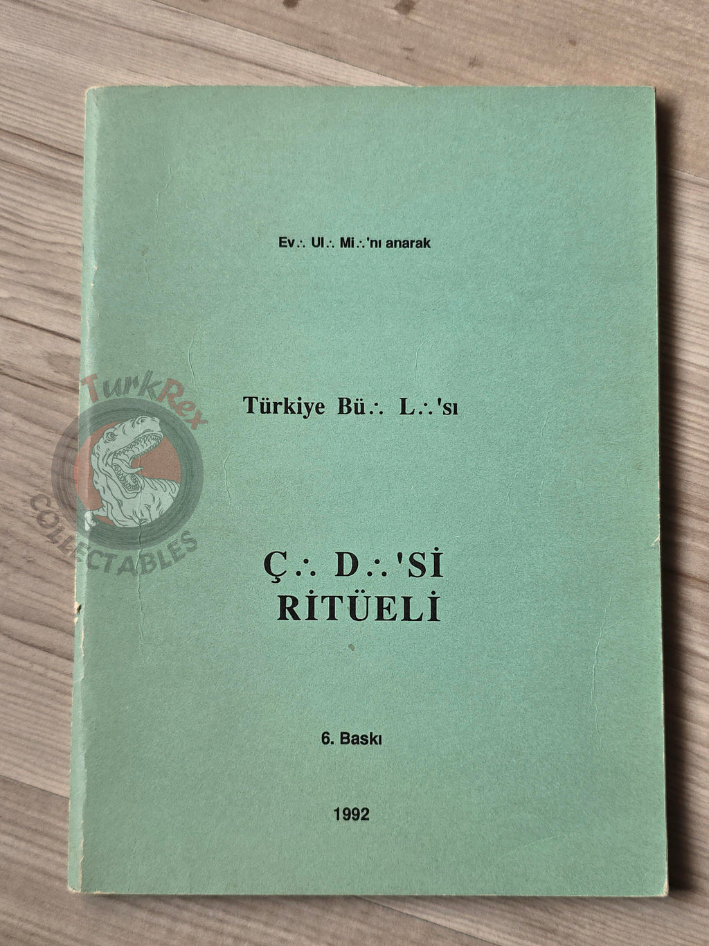 Turkish Freemasonry 1st Degree Ritual Apprentice 1992 Booklet Masonic Masons of Turkey