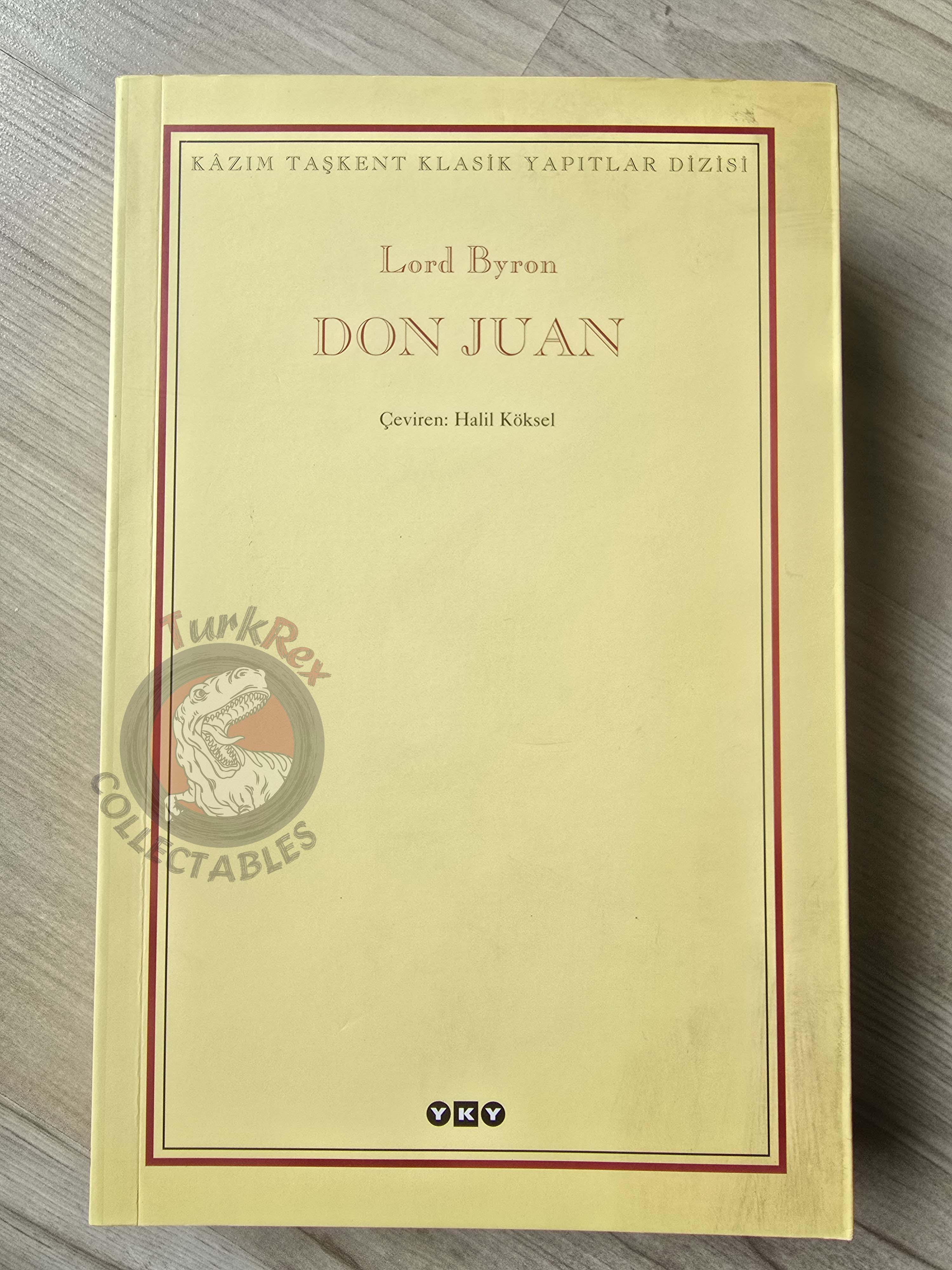 Lord Byron – Don Juan 2006 Turkish Book Turkey