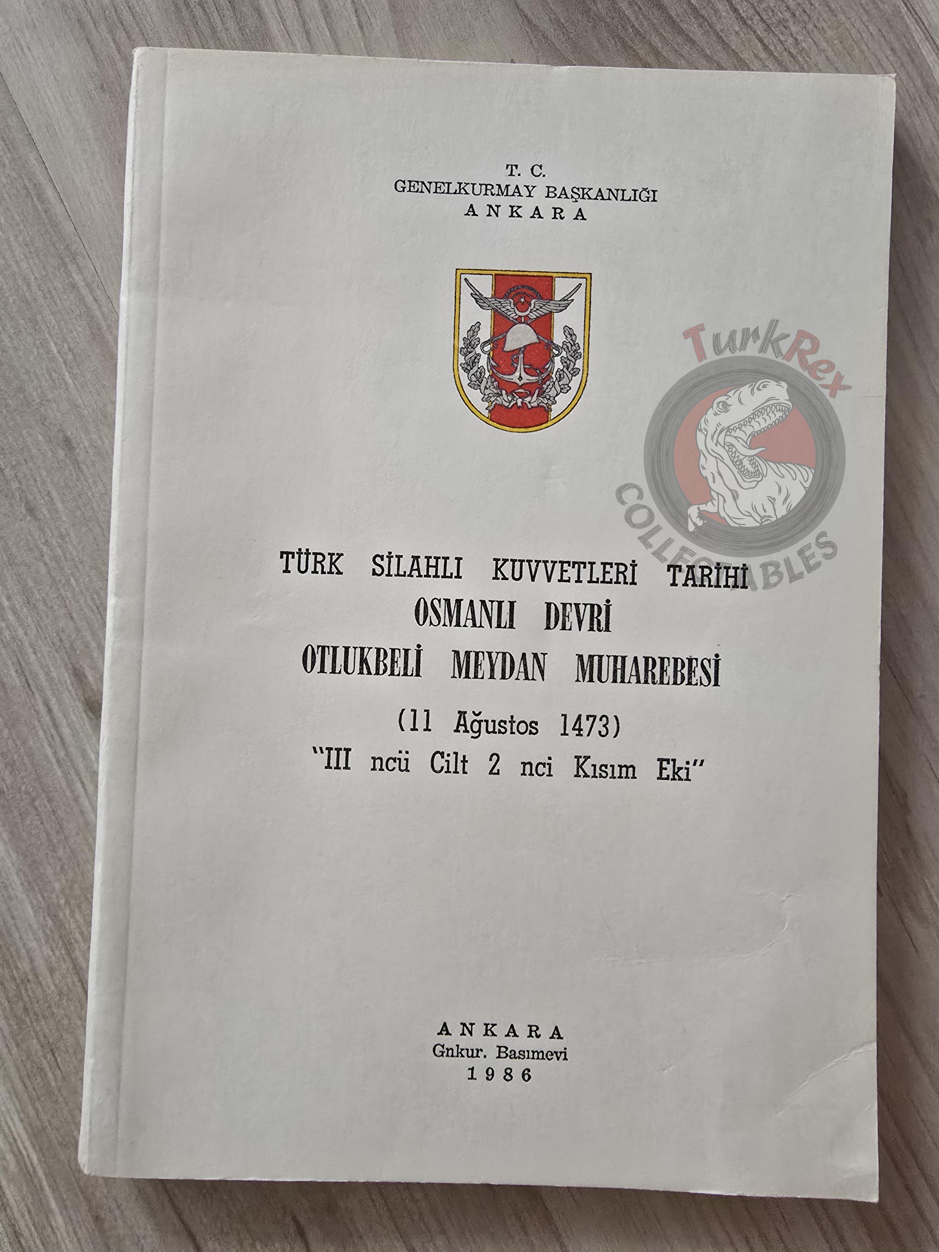 The Battle of Otlukbeli 1473 1980 Turkish Book Military Ottoman Empire Maps Sultan Mehmed II