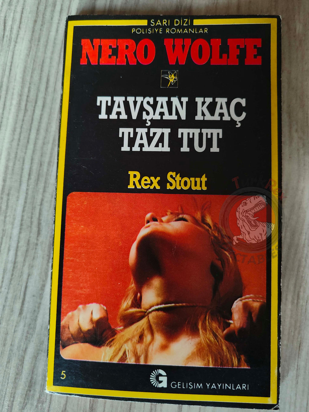 Rex Stout – Nero Wolfe: Prisoner’s Base 1983 1st Turkish Book Turkey