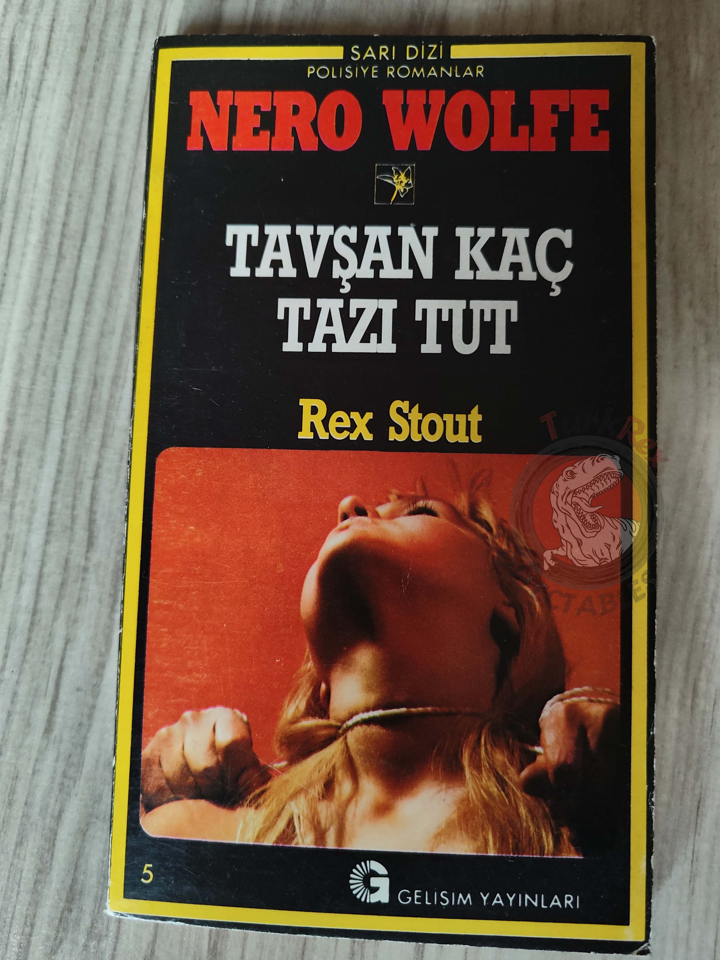 Rex Stout – Nero Wolfe: Prisoner’s Base 1983 1st Turkish Book Turkey
