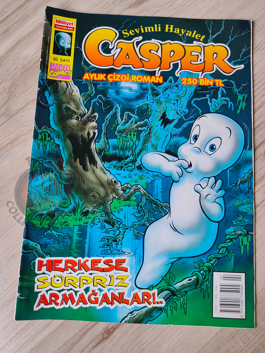 Casper the Friendly Ghost Magazine – Issue #30 1998 Turkish Comic Turkey