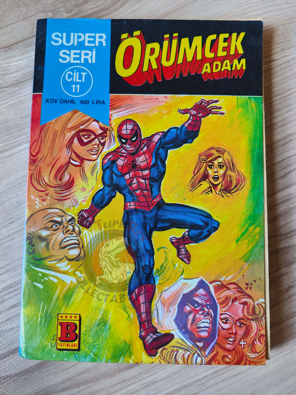 Spider-Man Vol #11 Turkish Comic Turkey Marvel Team Up #108 #109 #101 #102 Sub-Mariner #6 7