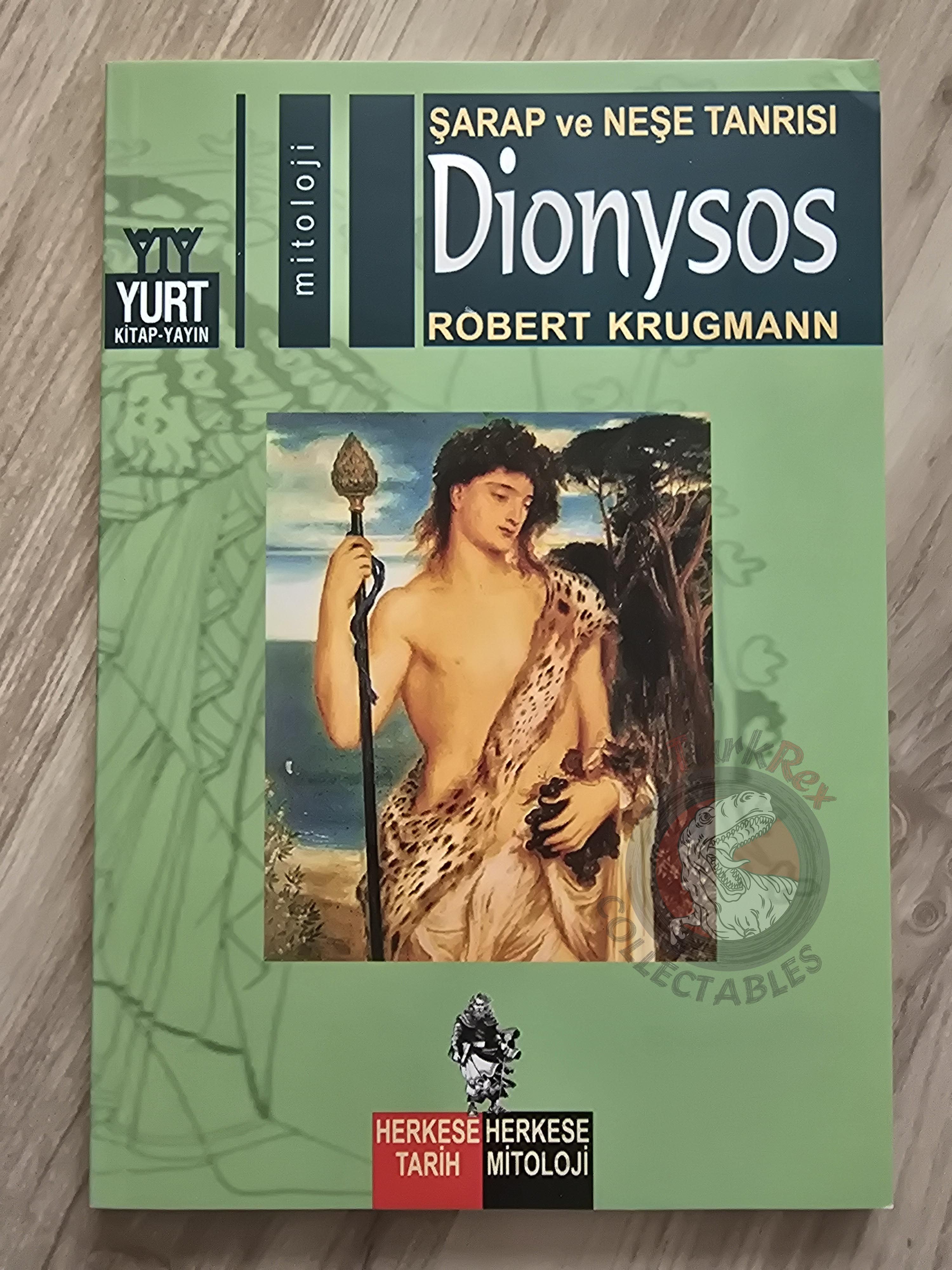 Dionysus – Robert Krugmann 2003 Turkish Book Turkey Illustrated by Turkish Artist