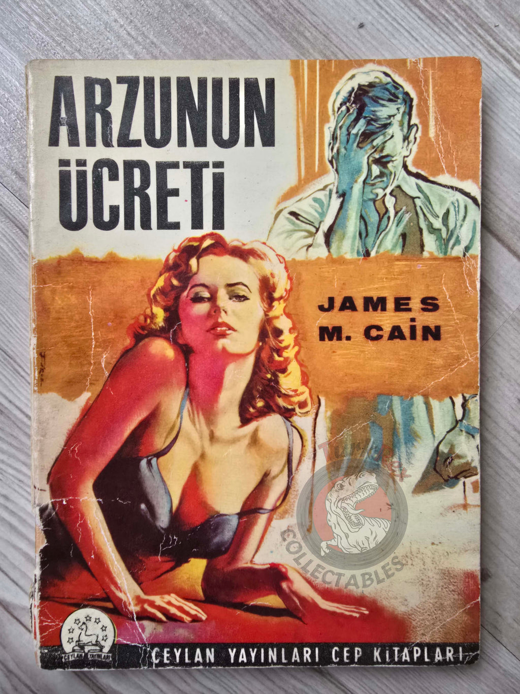 James M. Cain – Double Indemnity 1962 1st Turkish Book Turkey