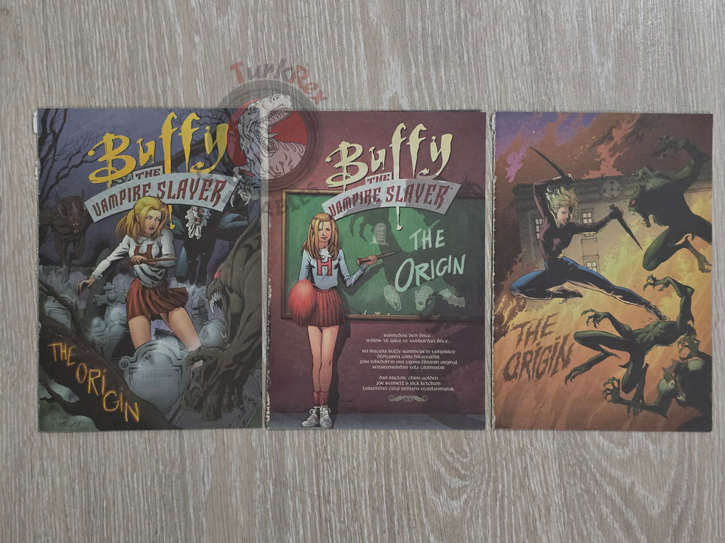 Buffy the Vampire Slayer – The Origin #1 Lot of 3 Turkish Comic Turkey