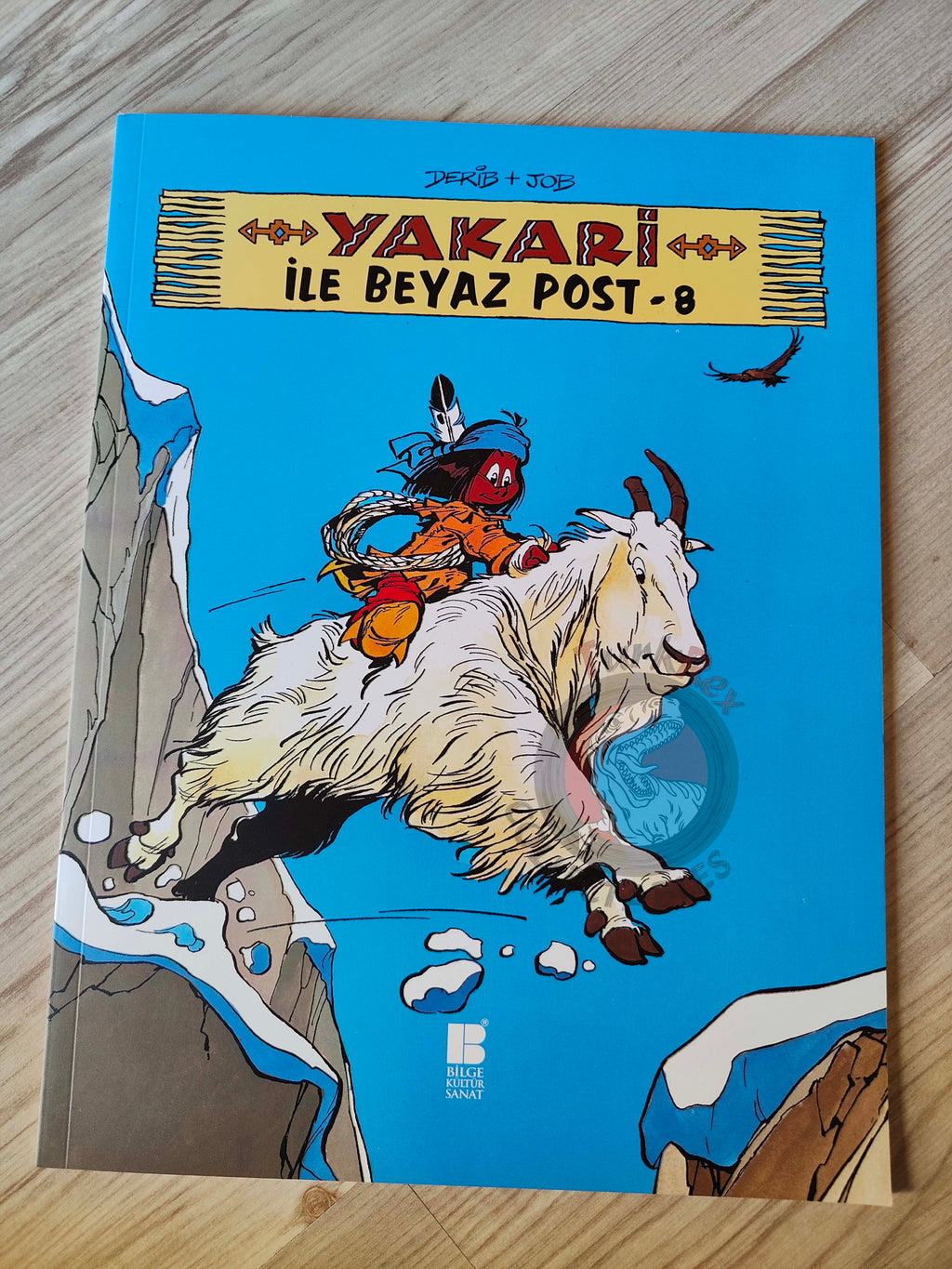 Yakari #8 Au pays des loups Turkish Comic Turkey Derib + Job