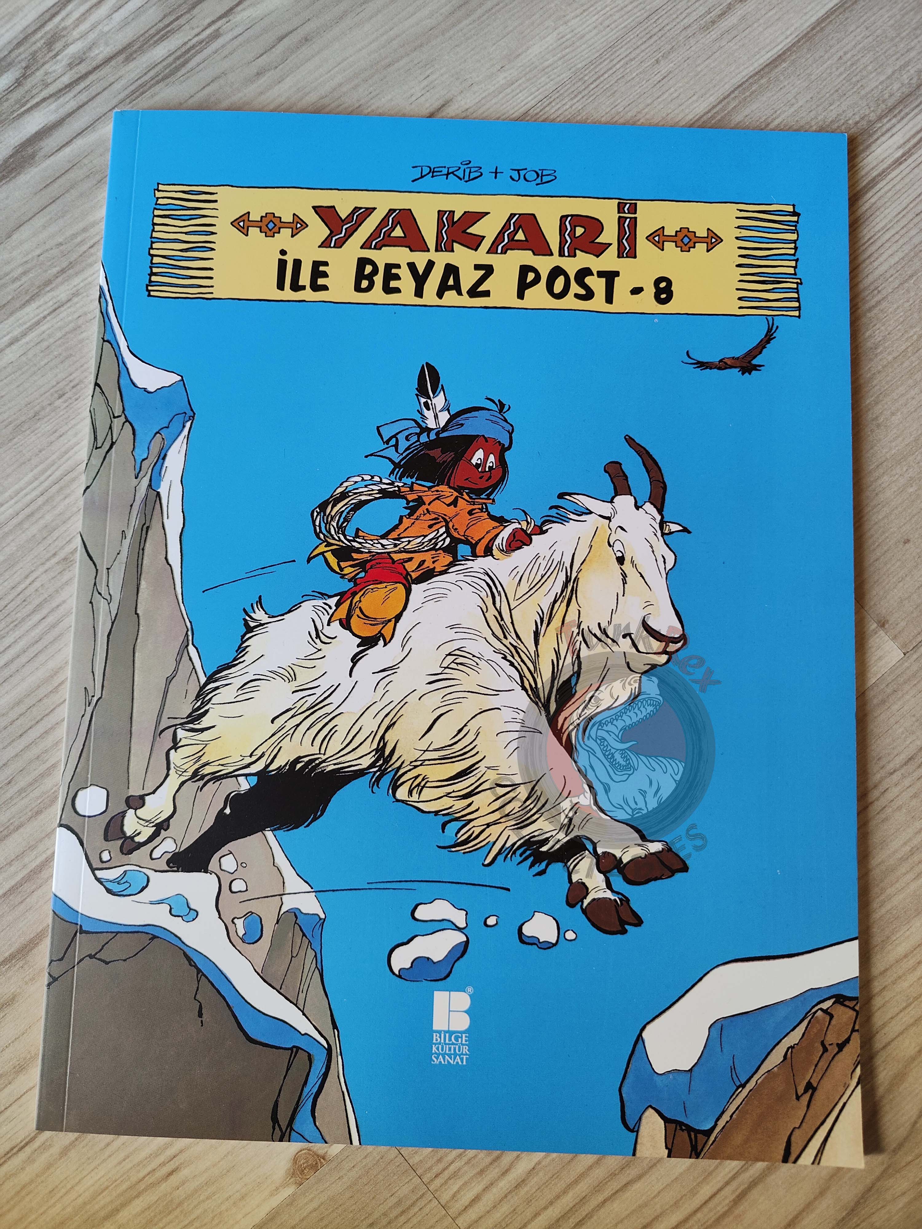 Yakari #8 Au pays des loups Turkish Comic Turkey Derib + Job