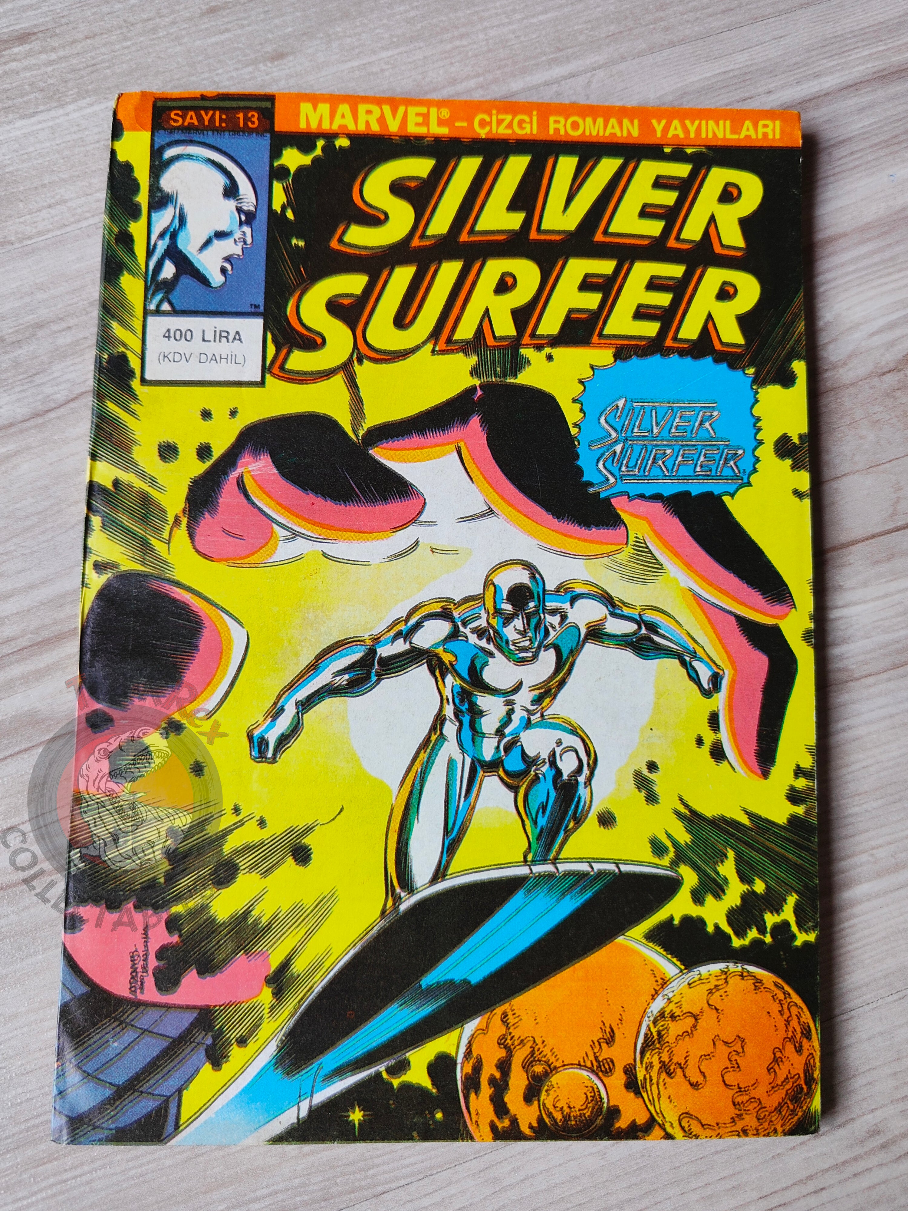 Silver Surfer #13 1988 Turkish Comic Turkey Vol 2 #1 What If? #37 Marvel Saga #25