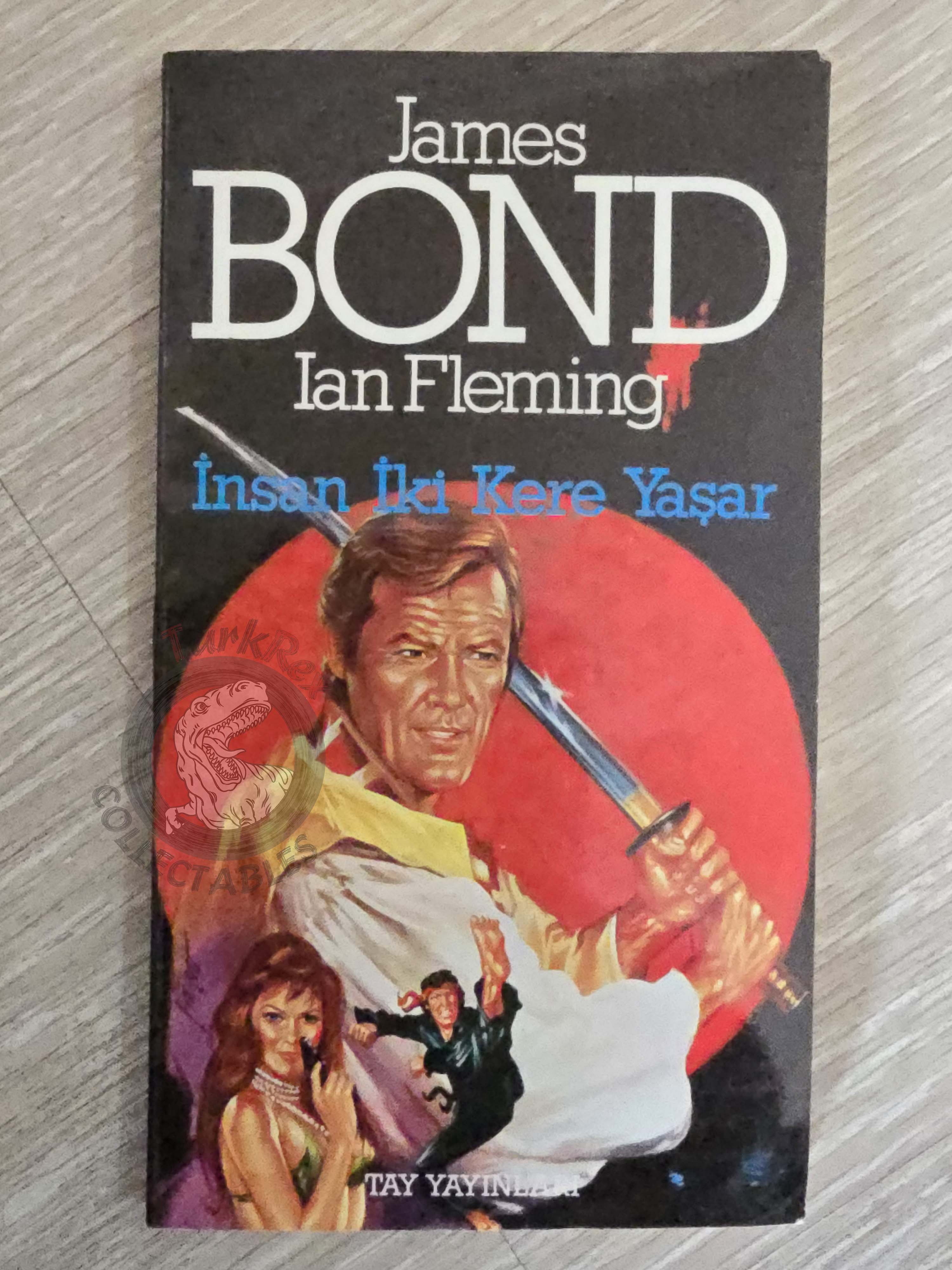 James Bond - You Only Live Twice 1990 Turkish Book Turkey Ian Fleming