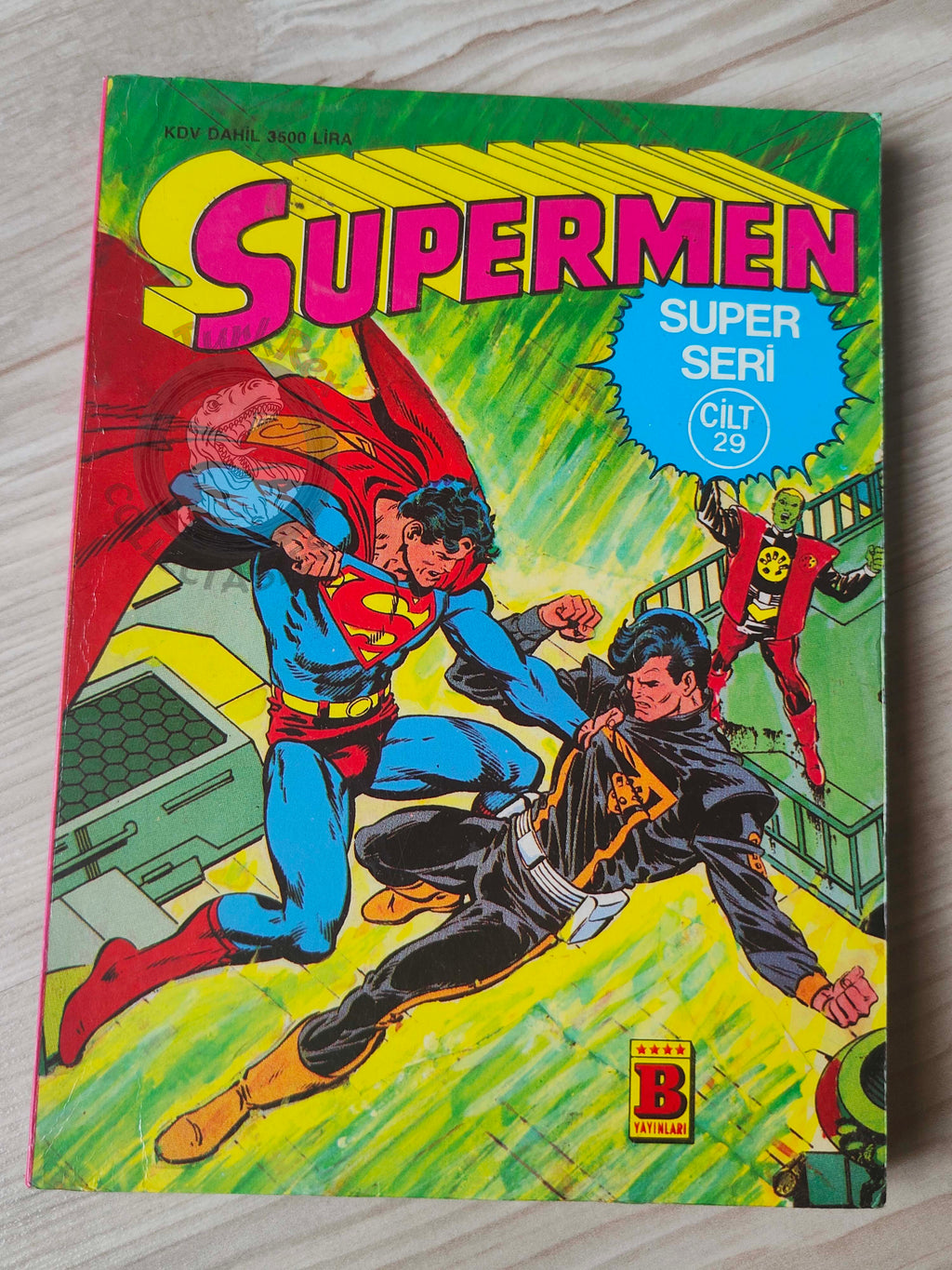 Superman Vol #29 1991 Turkish Comic Turkey #422 Batman Annual #2 Action Comics #575