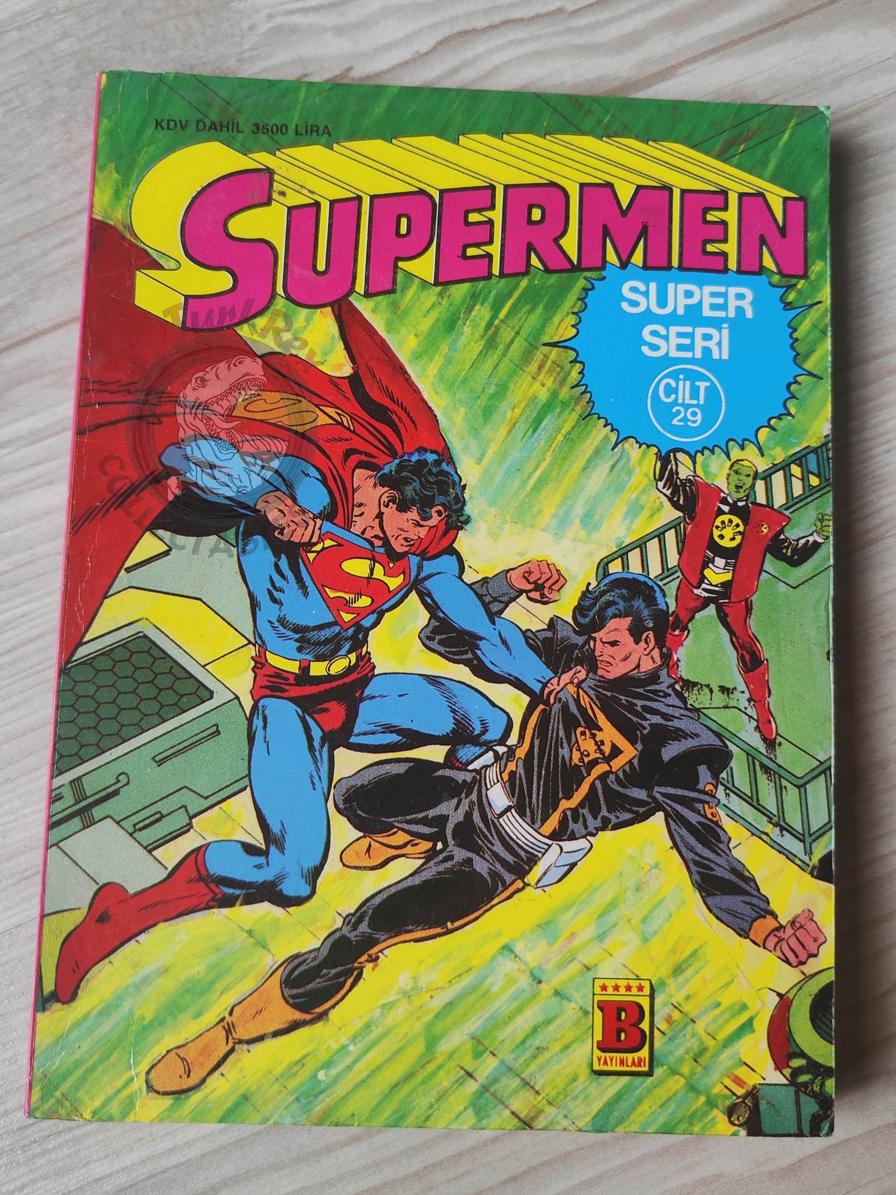 Superman Vol #29 1991 Turkish Comic Turkey #422 Batman Annual #2 Action Comics #575