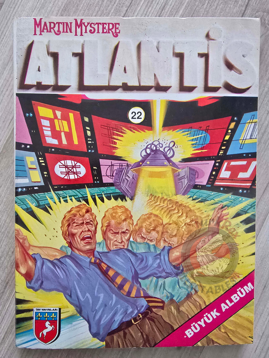 Martin Mystère #22 Quarta Dimension 80s Turkish Comic Turkey #60 #62