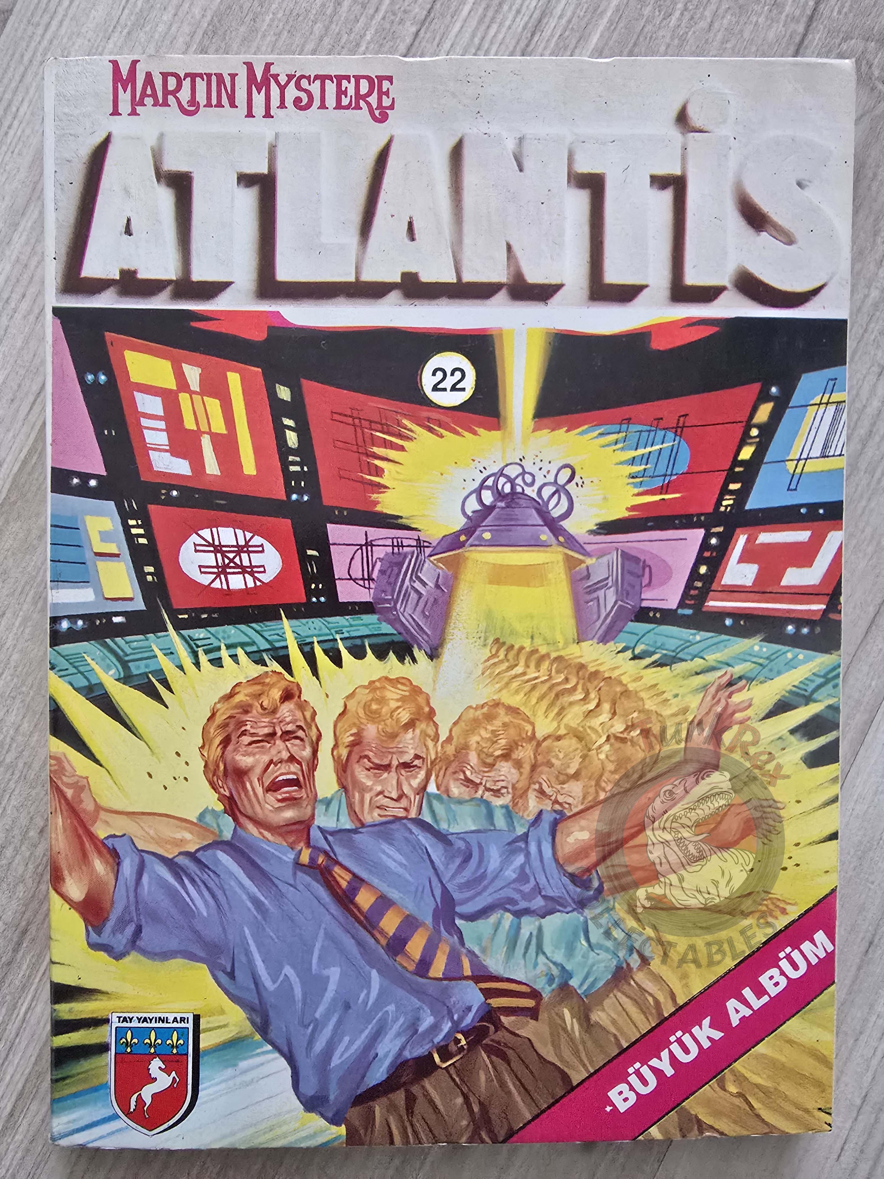 Martin Mystère #22 Quarta Dimension 80s Turkish Comic Turkey #60 #62