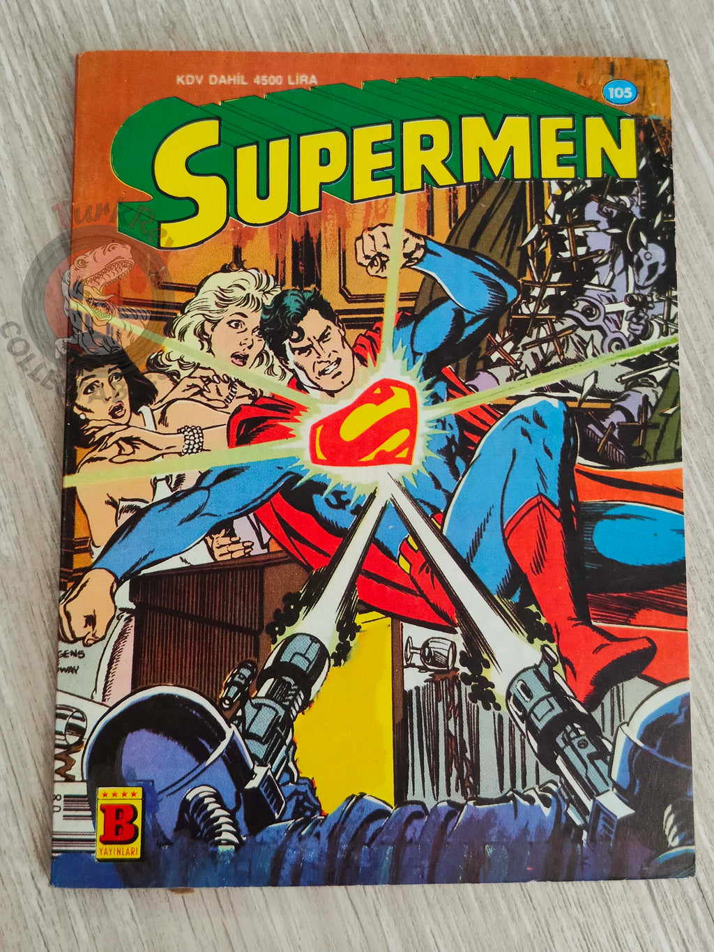 Superman #105 1992 Turkish Comic Turkey #48 #352 #402 #457 Action Comics #658