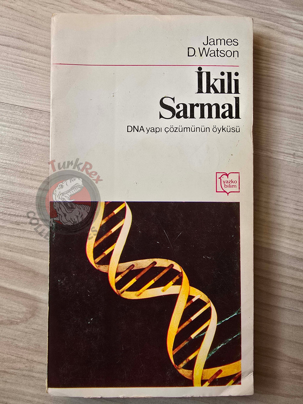 James D. Watson – The Double Helix 1982 1st Turkish Book Turkey