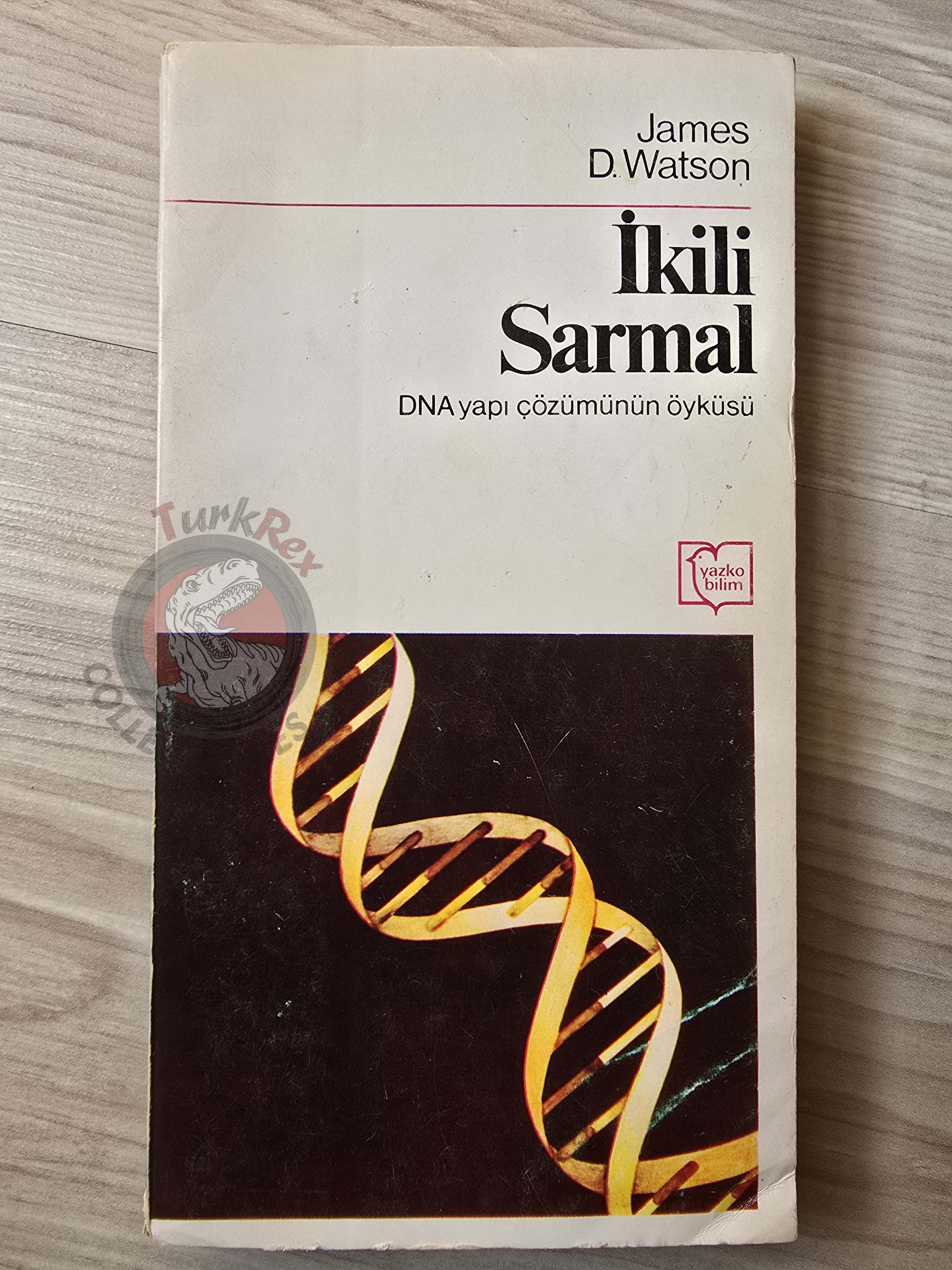 James D. Watson – The Double Helix 1982 1st Turkish Book Turkey