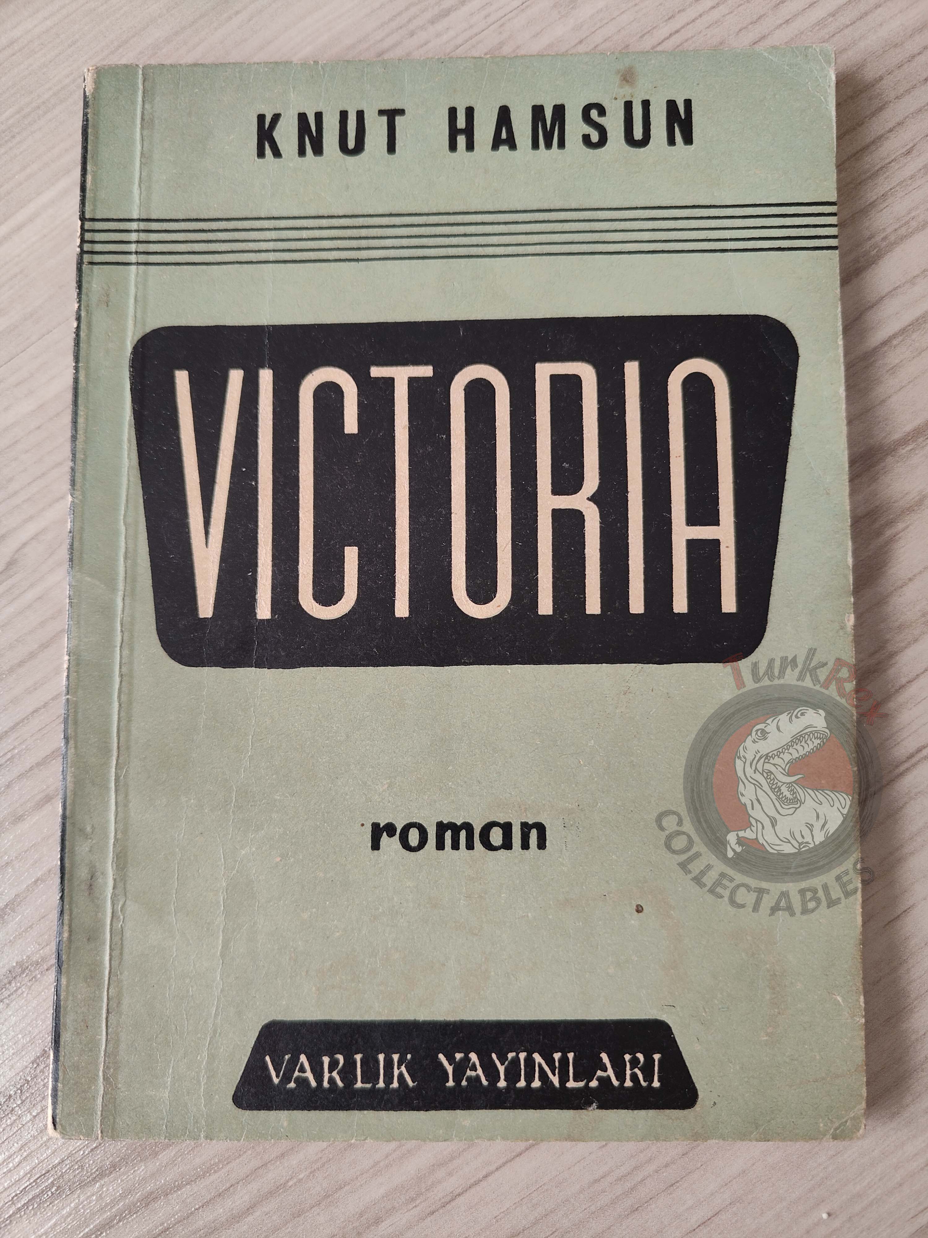 Knut Hamsun – Victoria 1957 Turkish Book Turkey