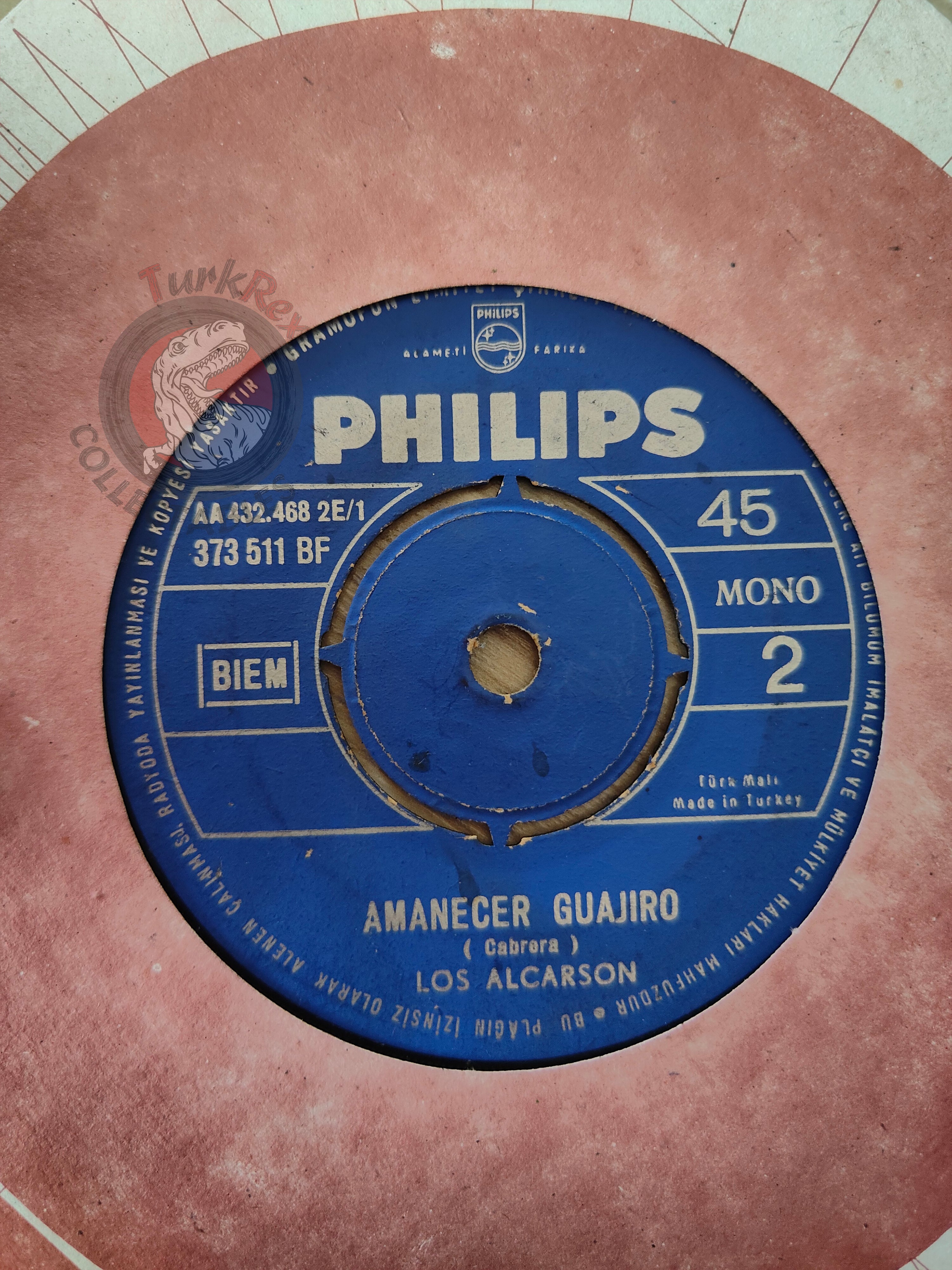 Los Alcarson – Como Yo Te Quiero 7" Turkish Pressing Vinyl Turkey Edition