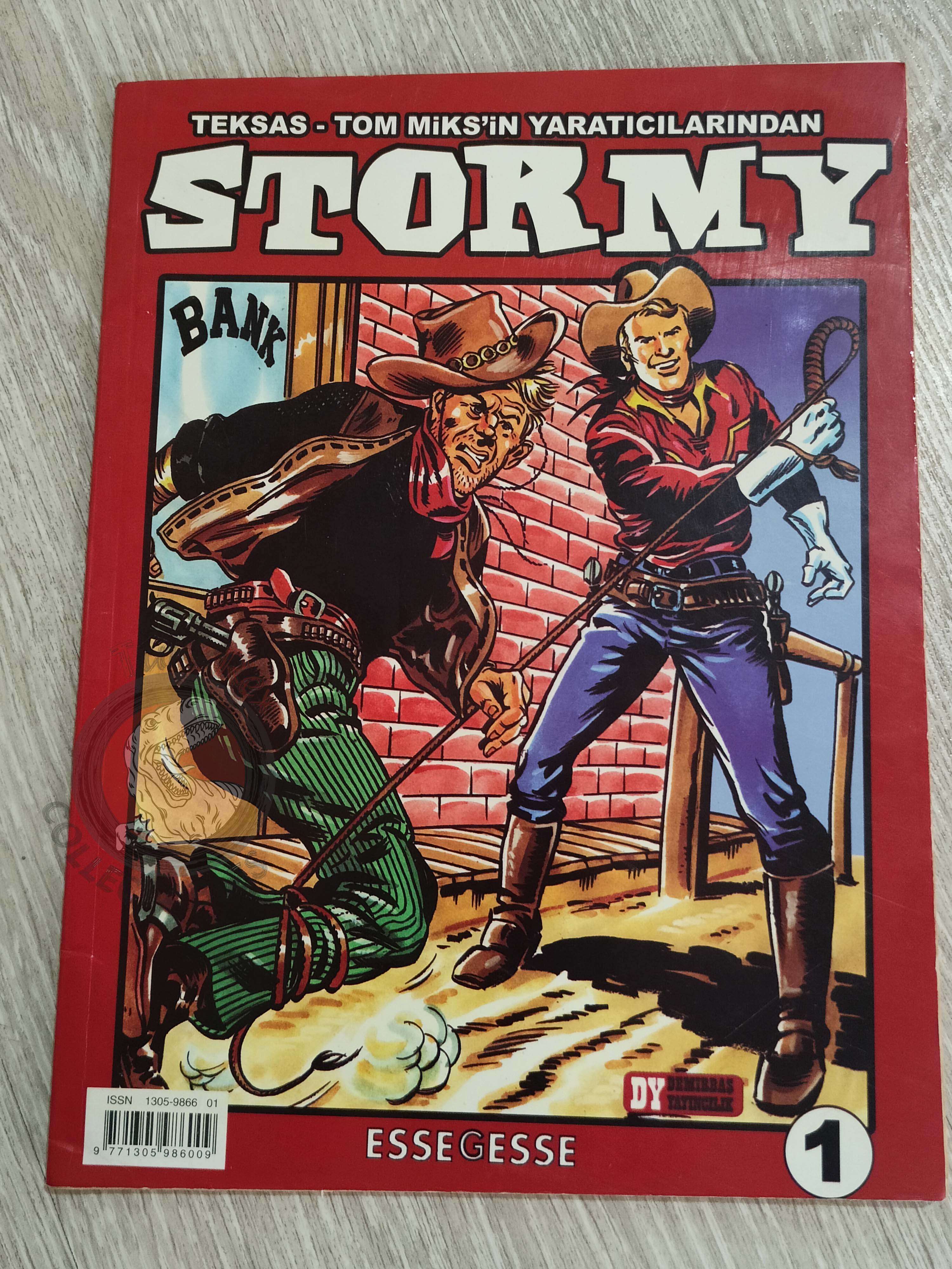 Stormy Red #1 Turkish Comic Turkey EsseGesse