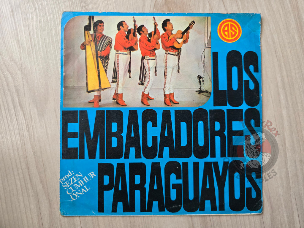 Los Embajadores Paraguayos – Adios Amor 7" Turkish Pressing Cover Only Turkey Edition