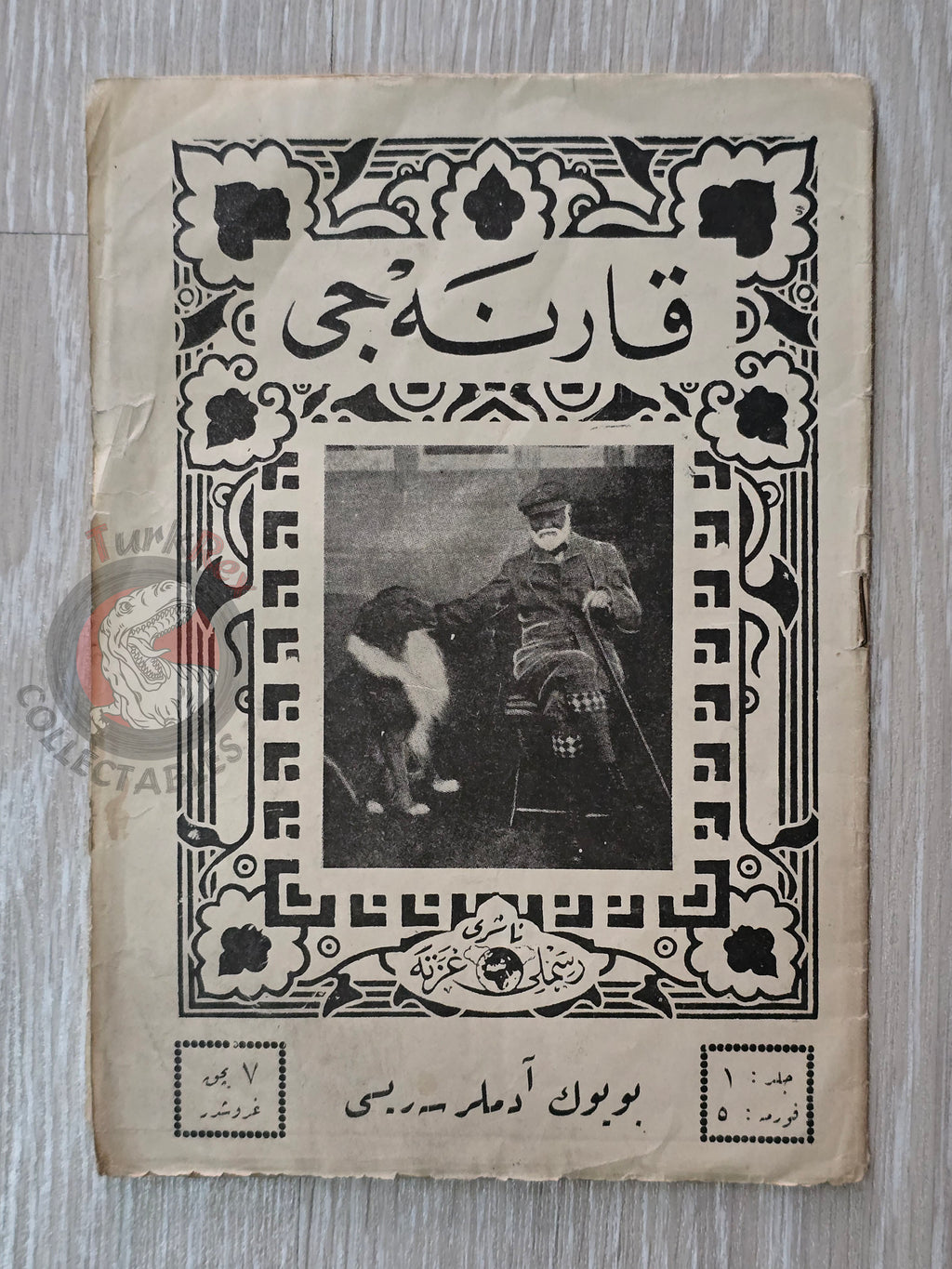 Andrew Carnegie 1927 Ottoman Script Turkish Biography Booklet Turkey