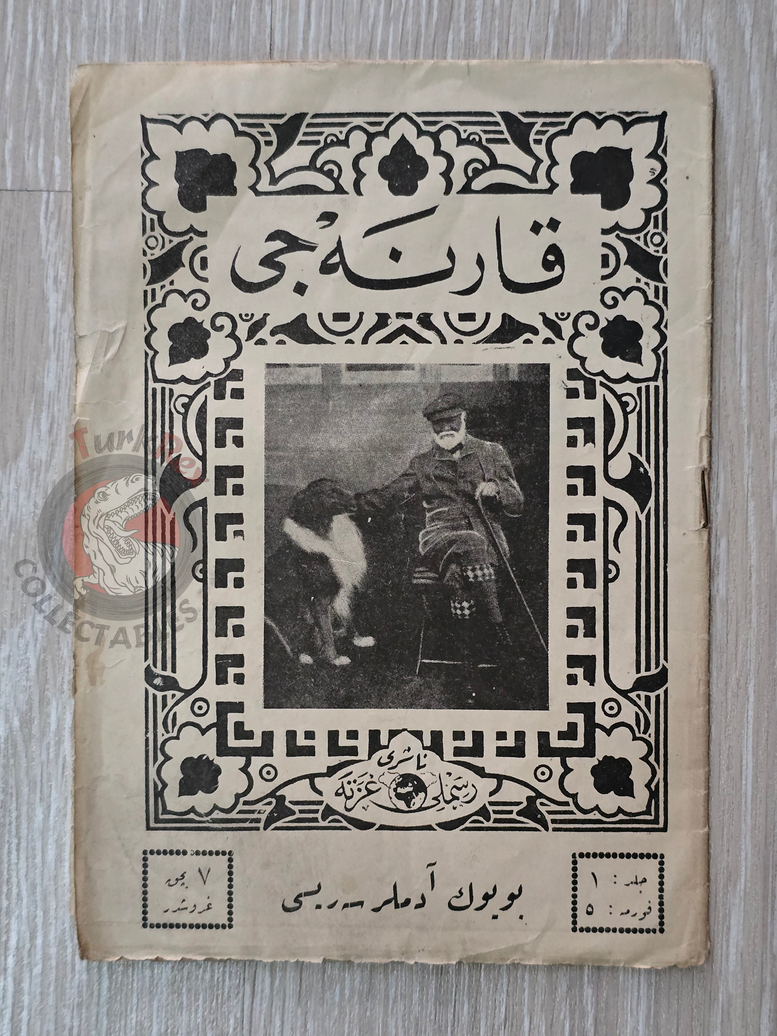 Andrew Carnegie 1927 Ottoman Script Turkish Biography Booklet Turkey