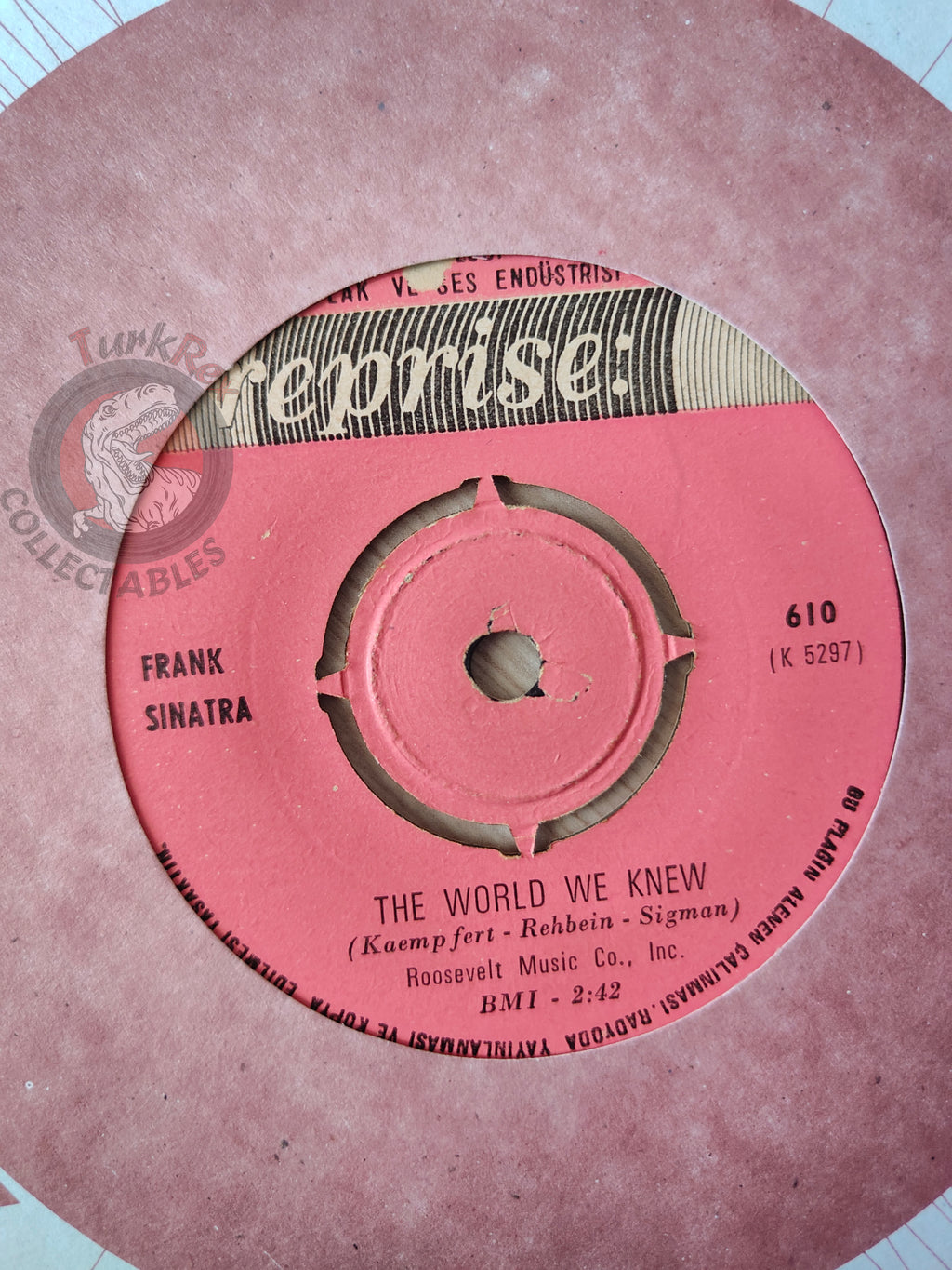 Frank Sinatra – You Are There 7" Turkish Pressing Vinyl Turkey Edition