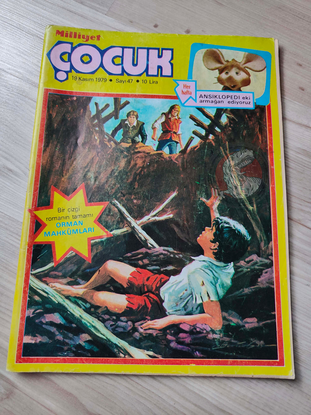 Milliyet Çocuk #47 1979 Turkish Comic Turkey Joyas Literarias Juveniles #132 Frederick Marryat