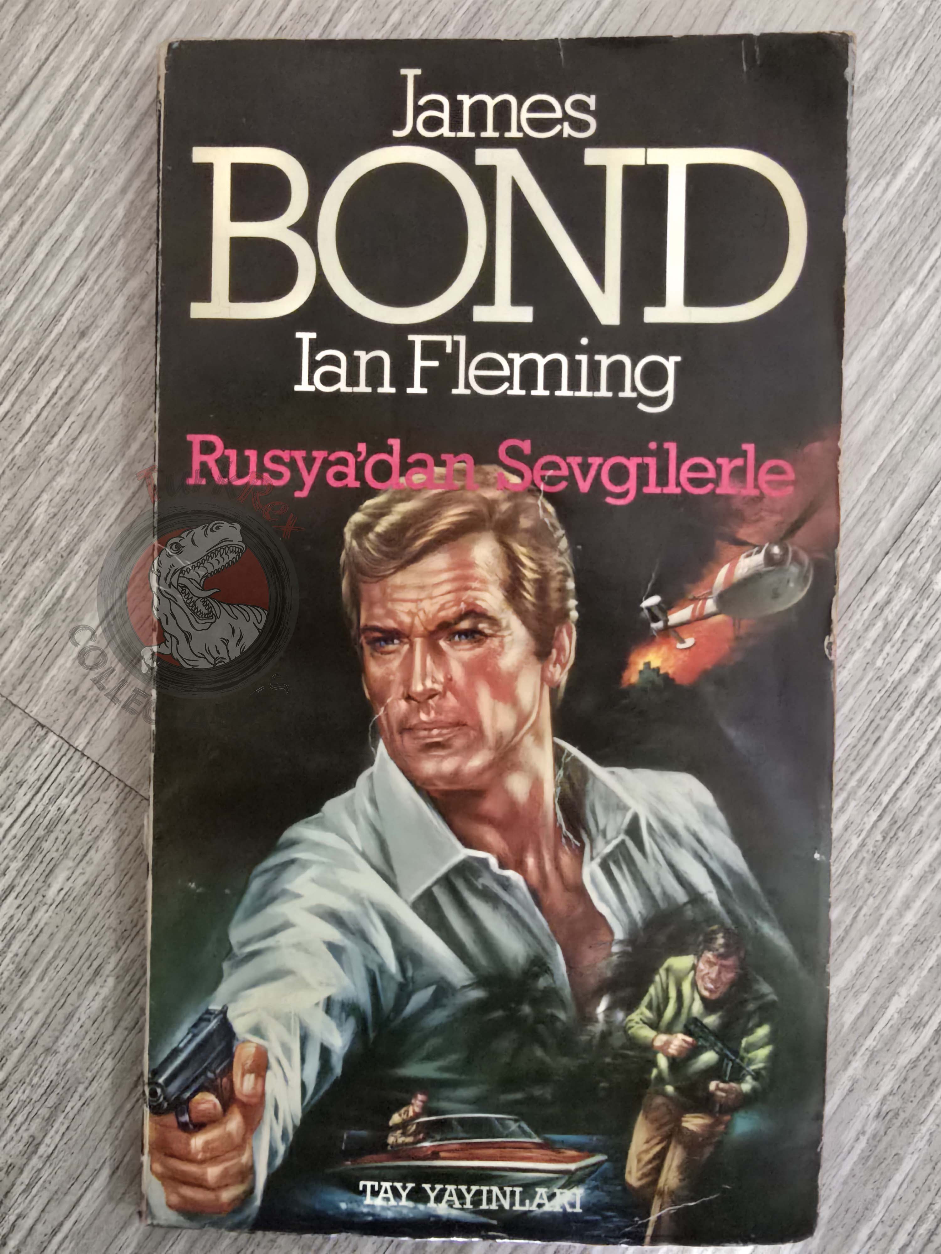 James Bond - From Russia With Love 1983 1st Turkish Book Turkey Ian Fleming