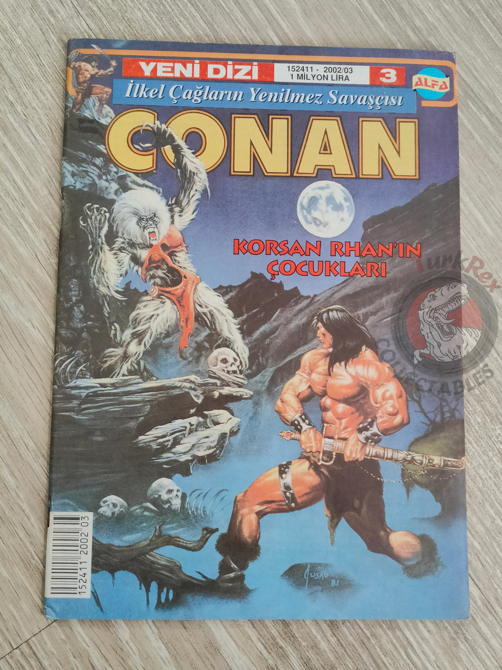 Conan #3 The Savage Sword of Conan #64 Turkish Comic Turkey The Barbarian #3