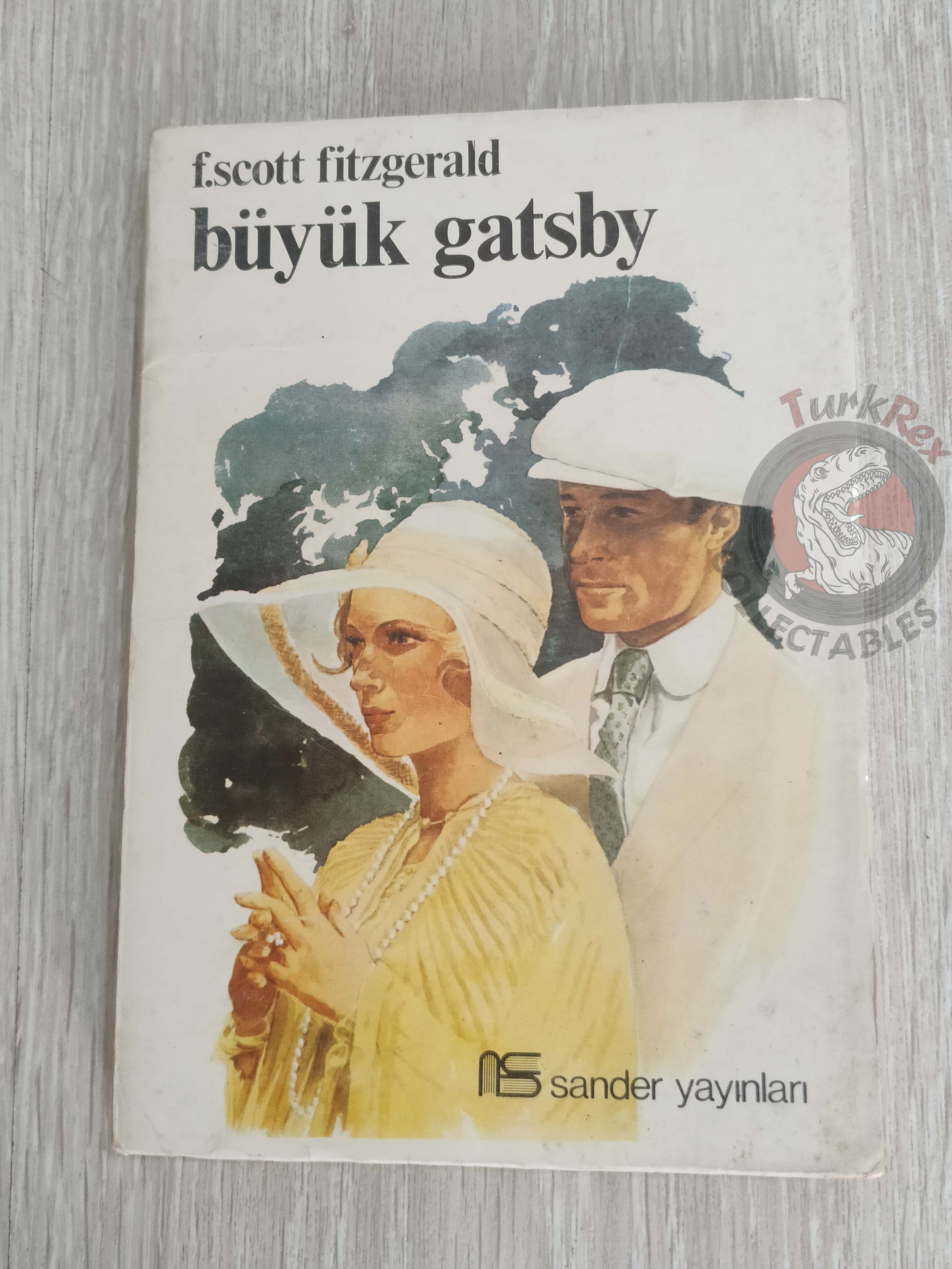 F. Scott Fitzgerald  – The Great Gatsby 1975 Turkish Book Turkey