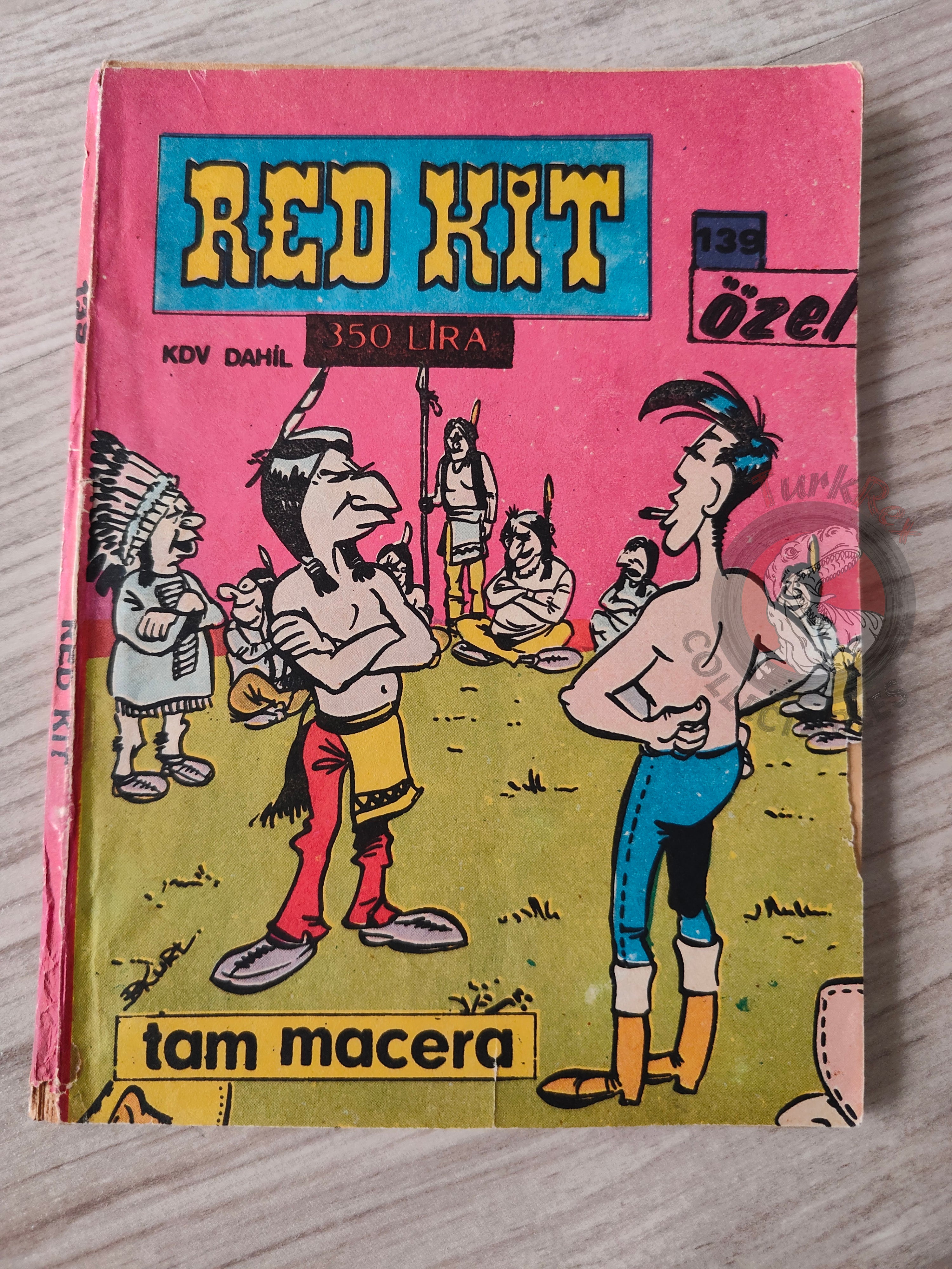 Lucky Luke #139 Les Collines noires 1986Turkish Comic Turkey