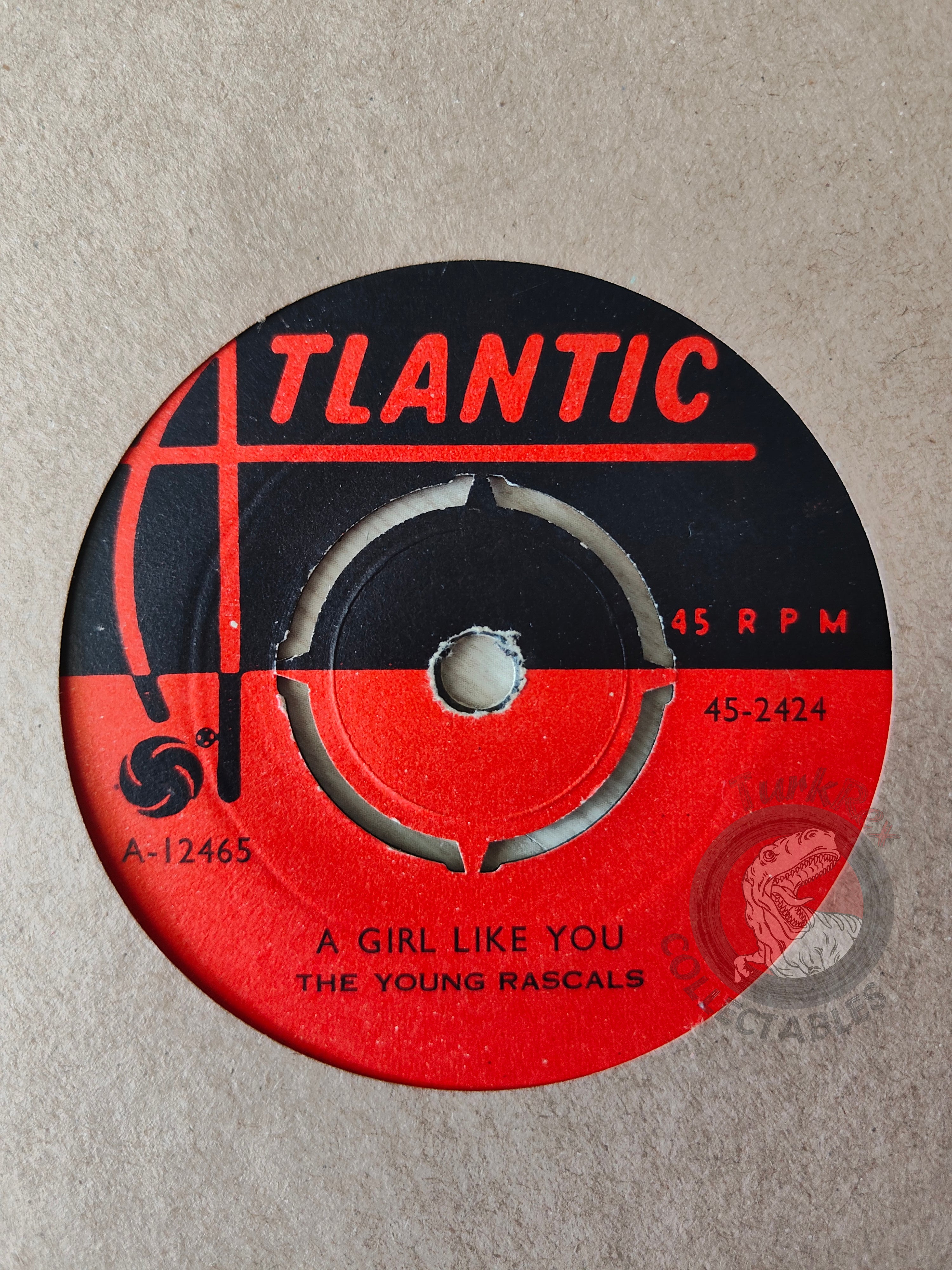 The Young Rascals – A Girl Like You 7" Turkish Pressing Vinyl Turkey Edition
