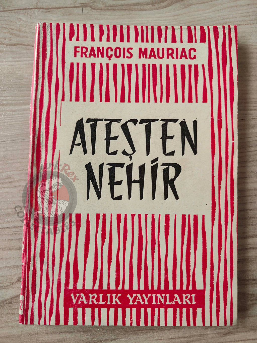 François Mauriac – The River of Fire 1955 1st Turkish Book Turkey