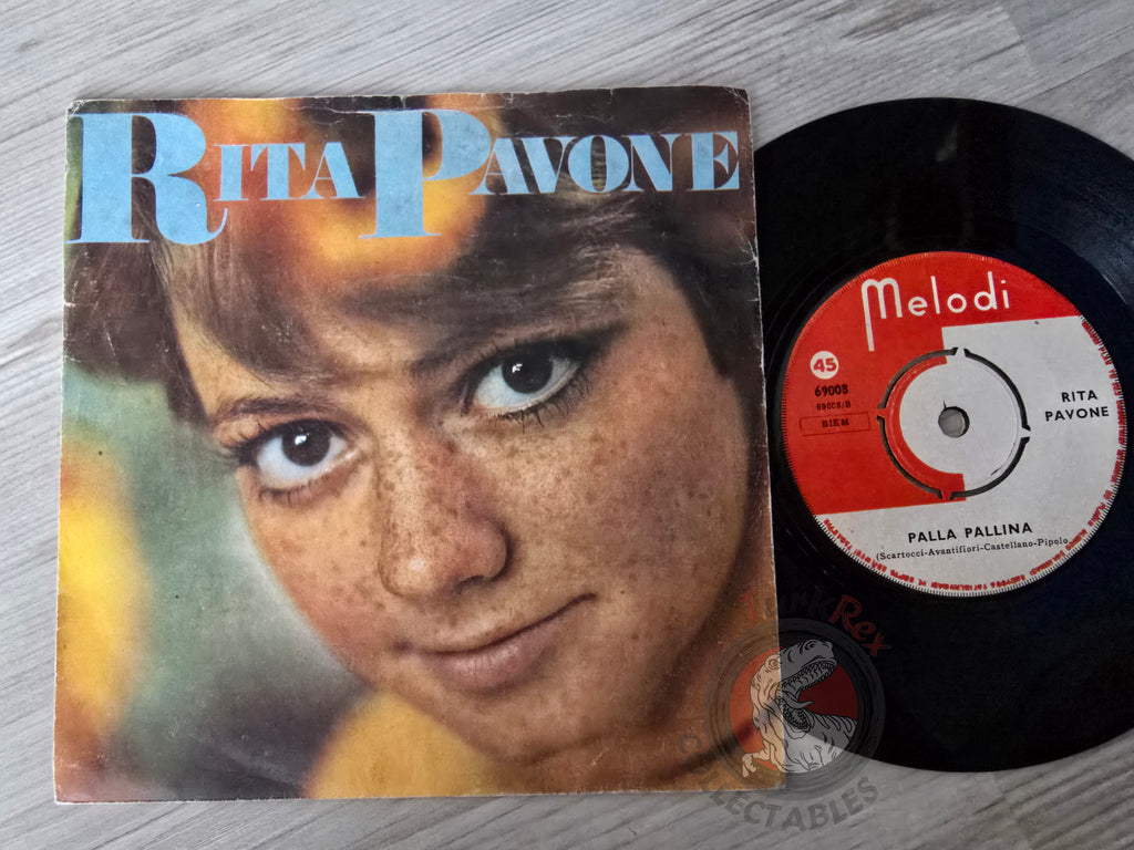Rita Pavone – Il Raffreddore 7" Turkish Pressing Vinyl Turkey Edition