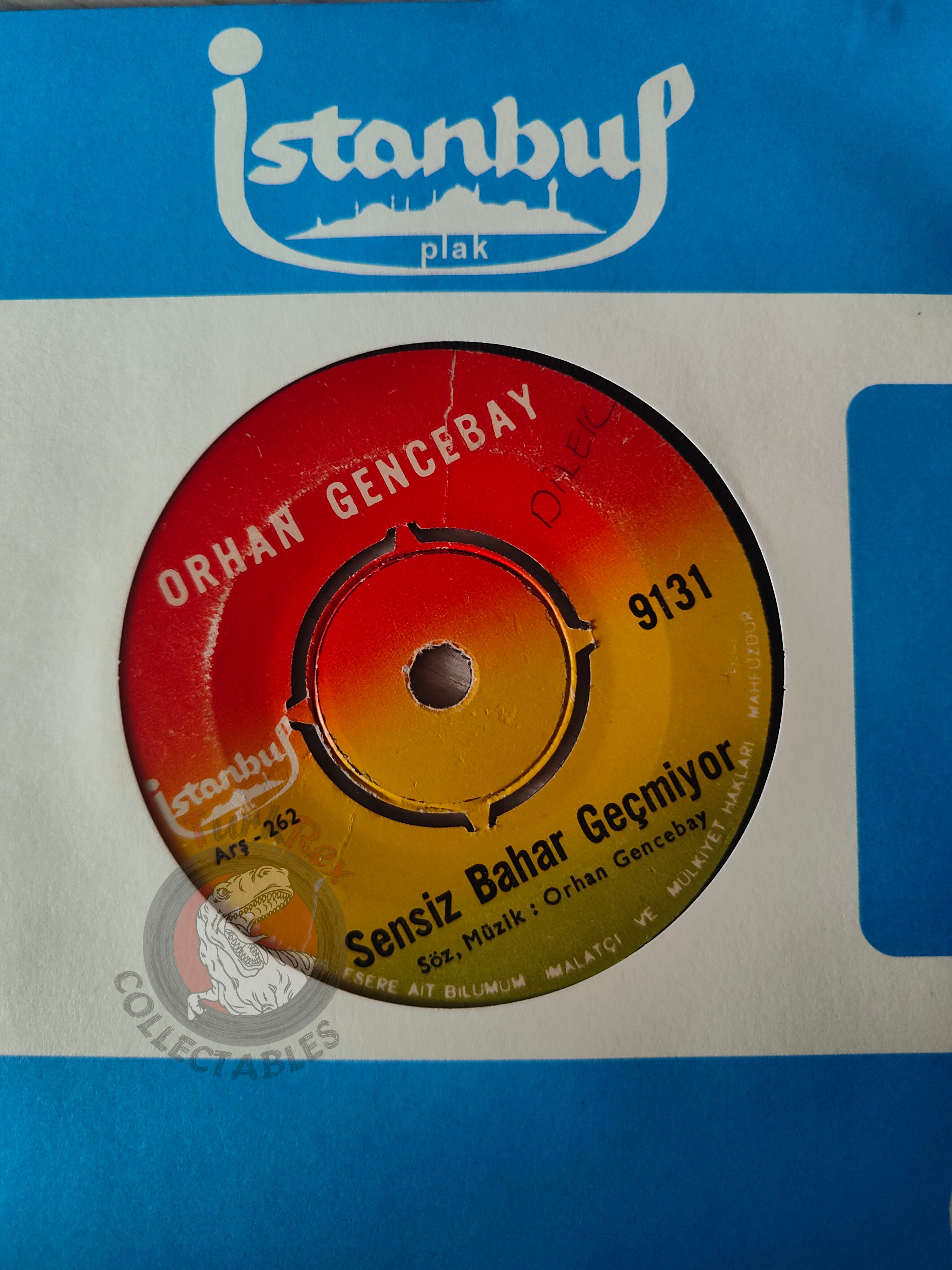 Orhan Gencebay – Başa Gelen Çekilirmiş 7" Turkish Pressing Vinyl Turkey Edition