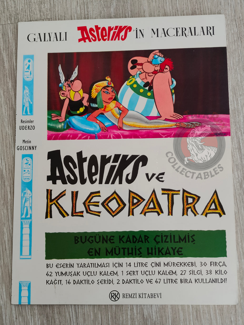 Asterix – Asterix and Cleopatra 1996 Turkish Edition Comic Turkey