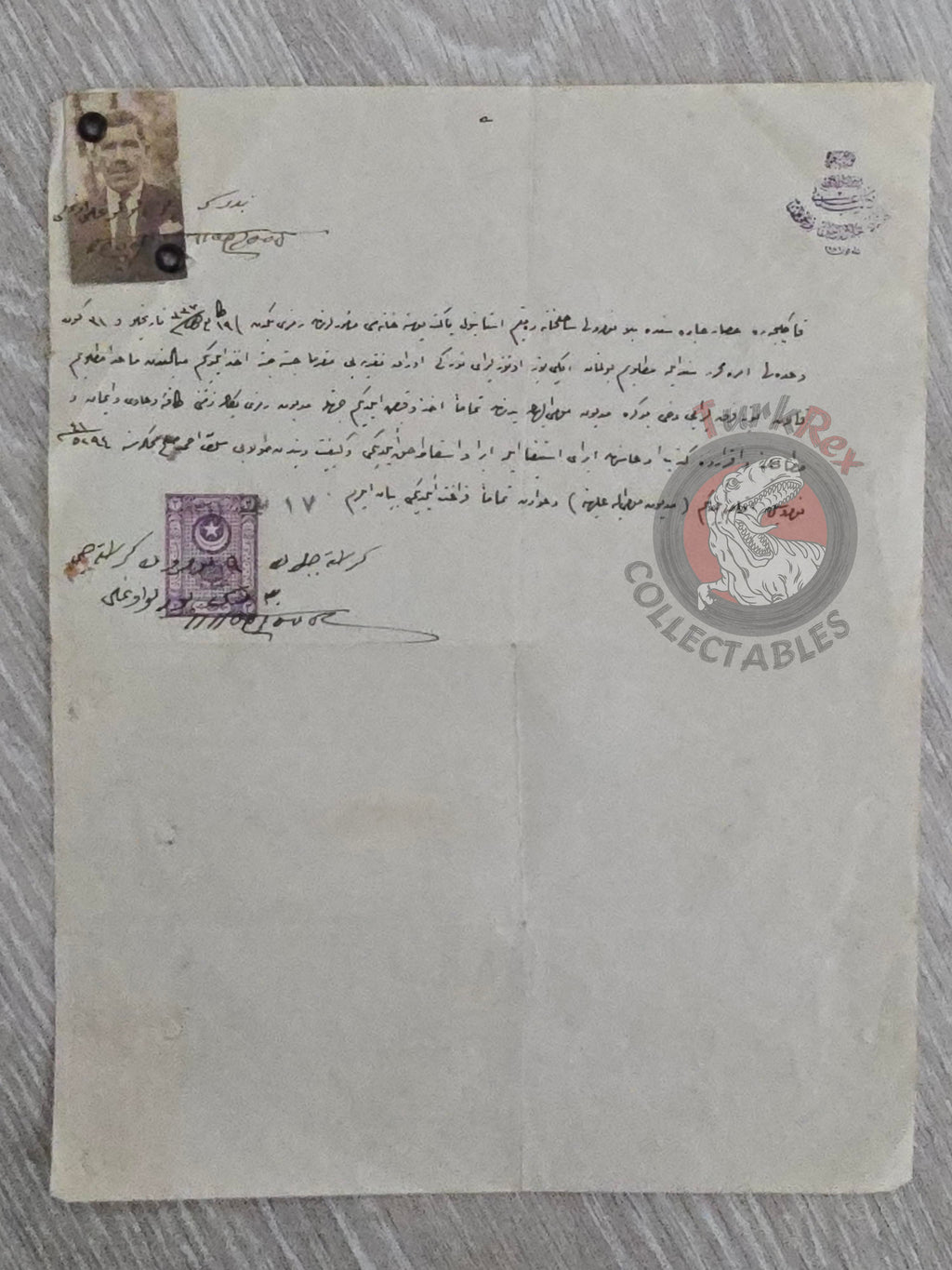 Ottoman 1925 Legal Settlement and Release Deed Istanbul Armenian Citizen Armenia