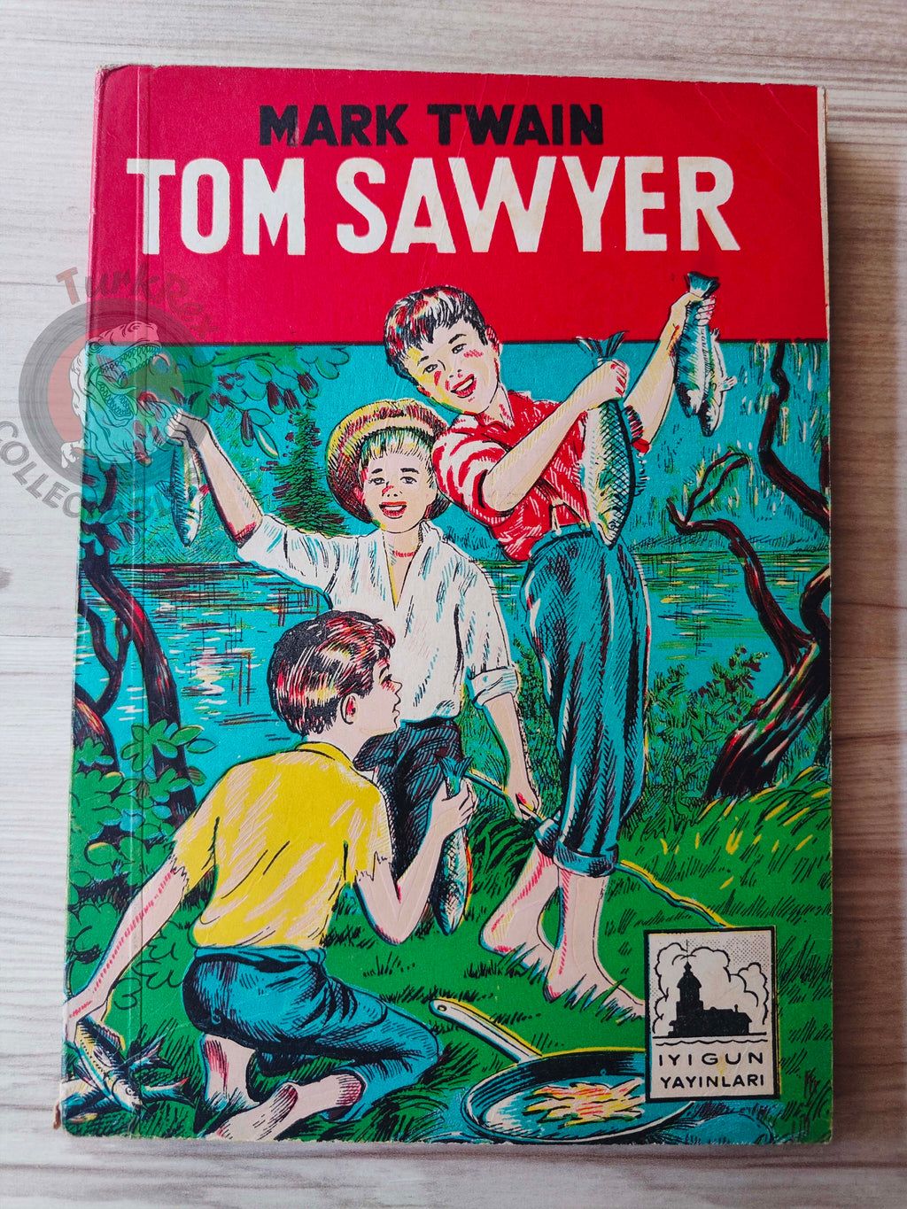 Mark Twain – Tom Sawyer 1971 Turkish Book Turkey Illustrated