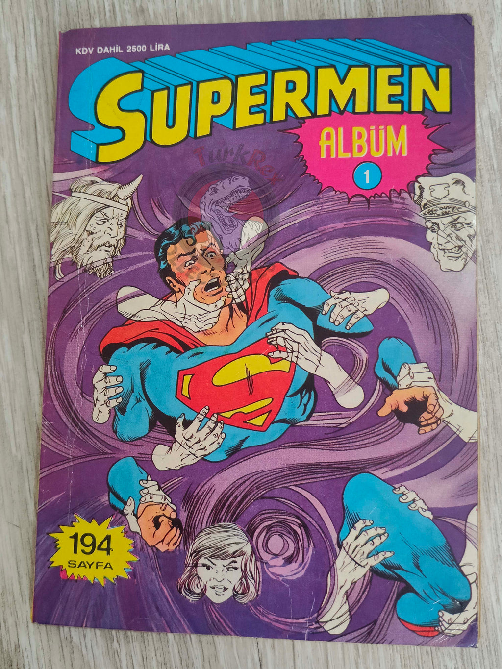 Superman Album Collection #1 Turkish Comic Turkey DC Comics Presents #97