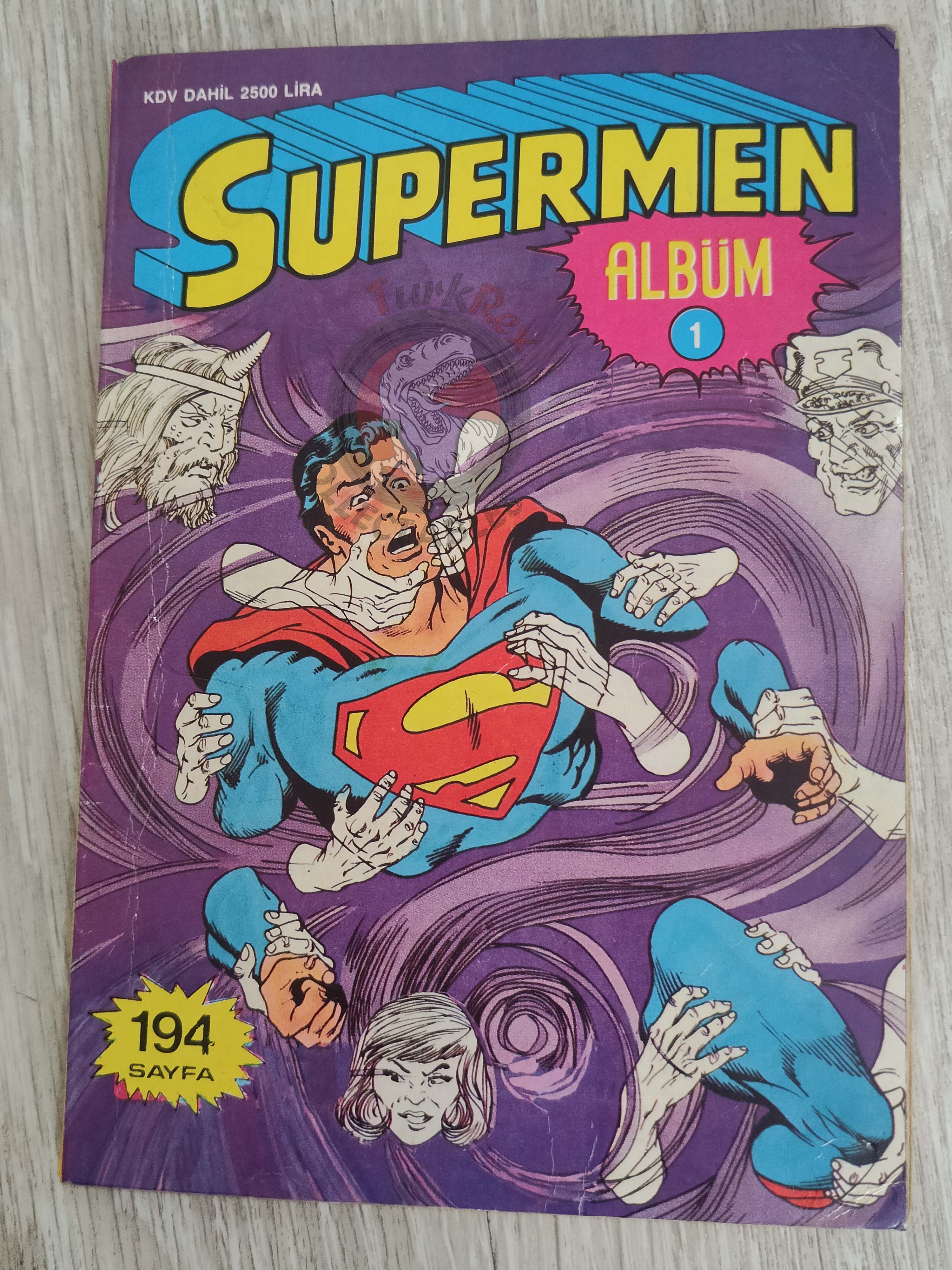 Superman Album Collection #1 Turkish Comic Turkey DC Comics Presents #97
