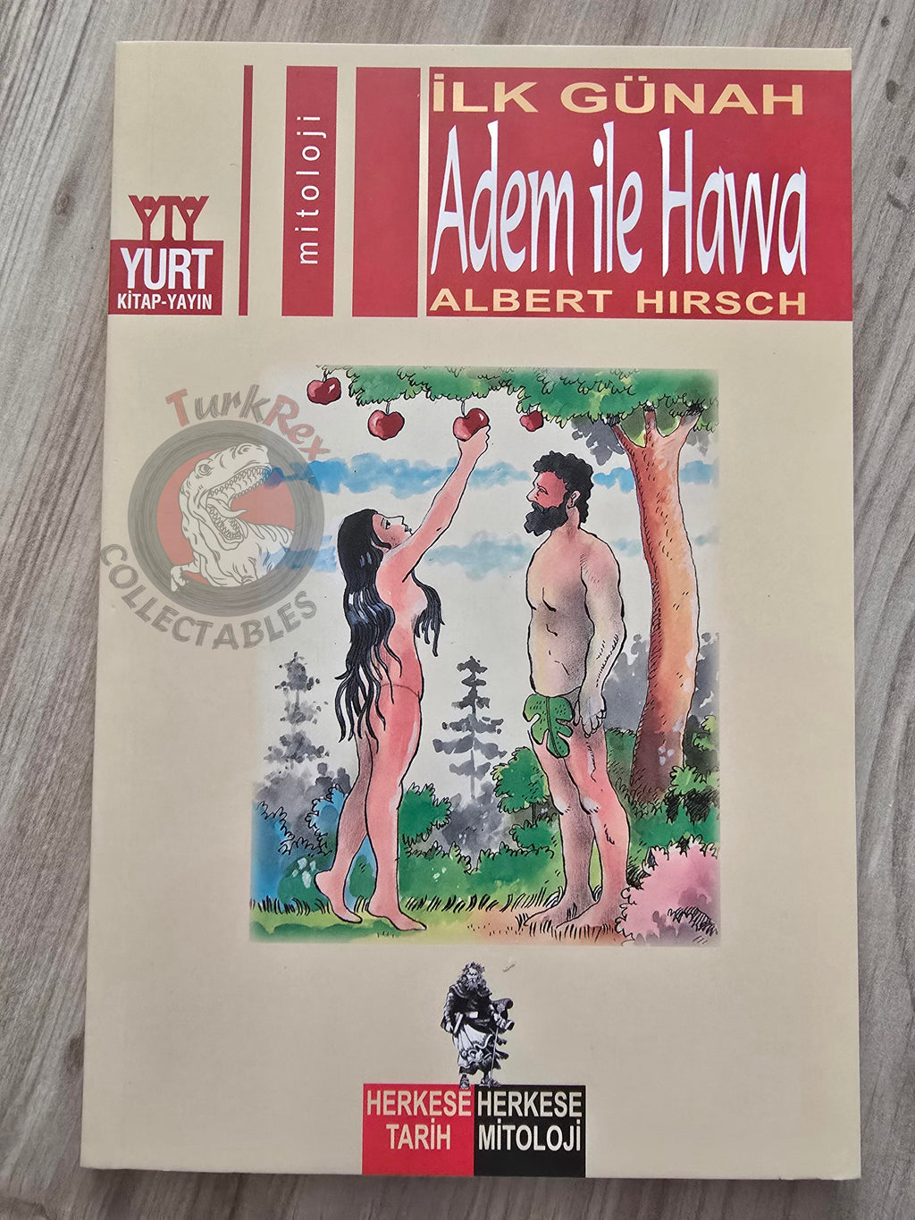 Adam and Eve – Albert Hirsch 2003 Turkish Book Turkey Illustrated by Turkish Artist