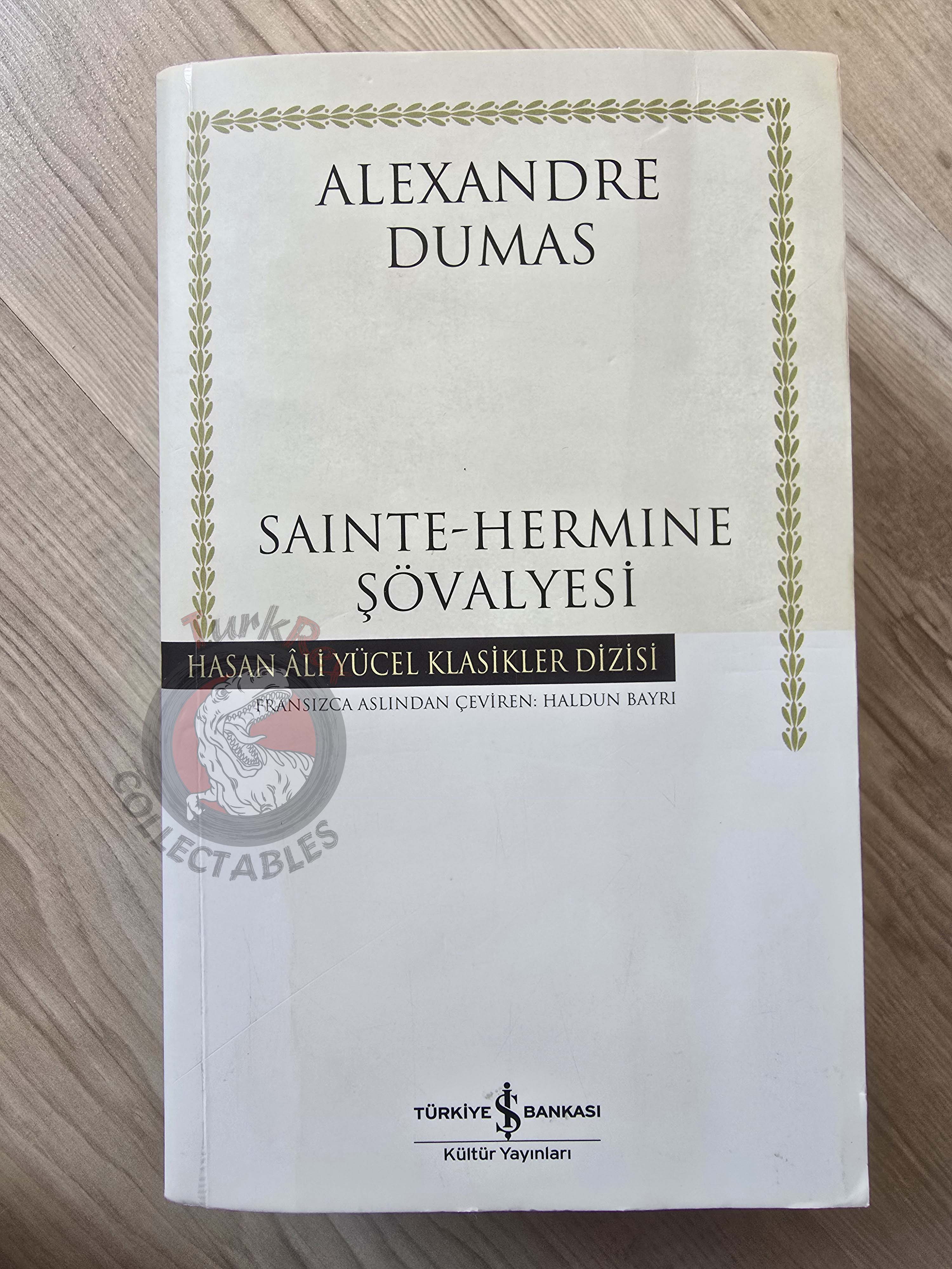Alexandre Dumas – The Knight of Sainte-Hermine 2016 Turkish Book Turkey