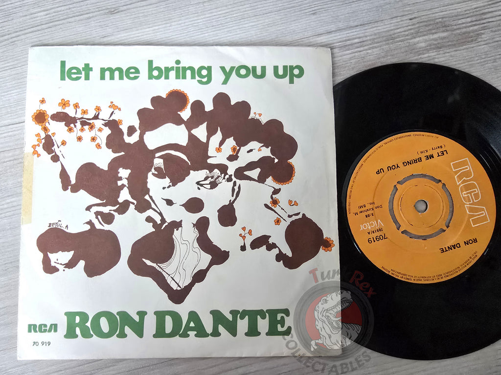 Ron Dante – Let Me Bring You Up 7" Turkish Pressing Vinyl Turkey Edition