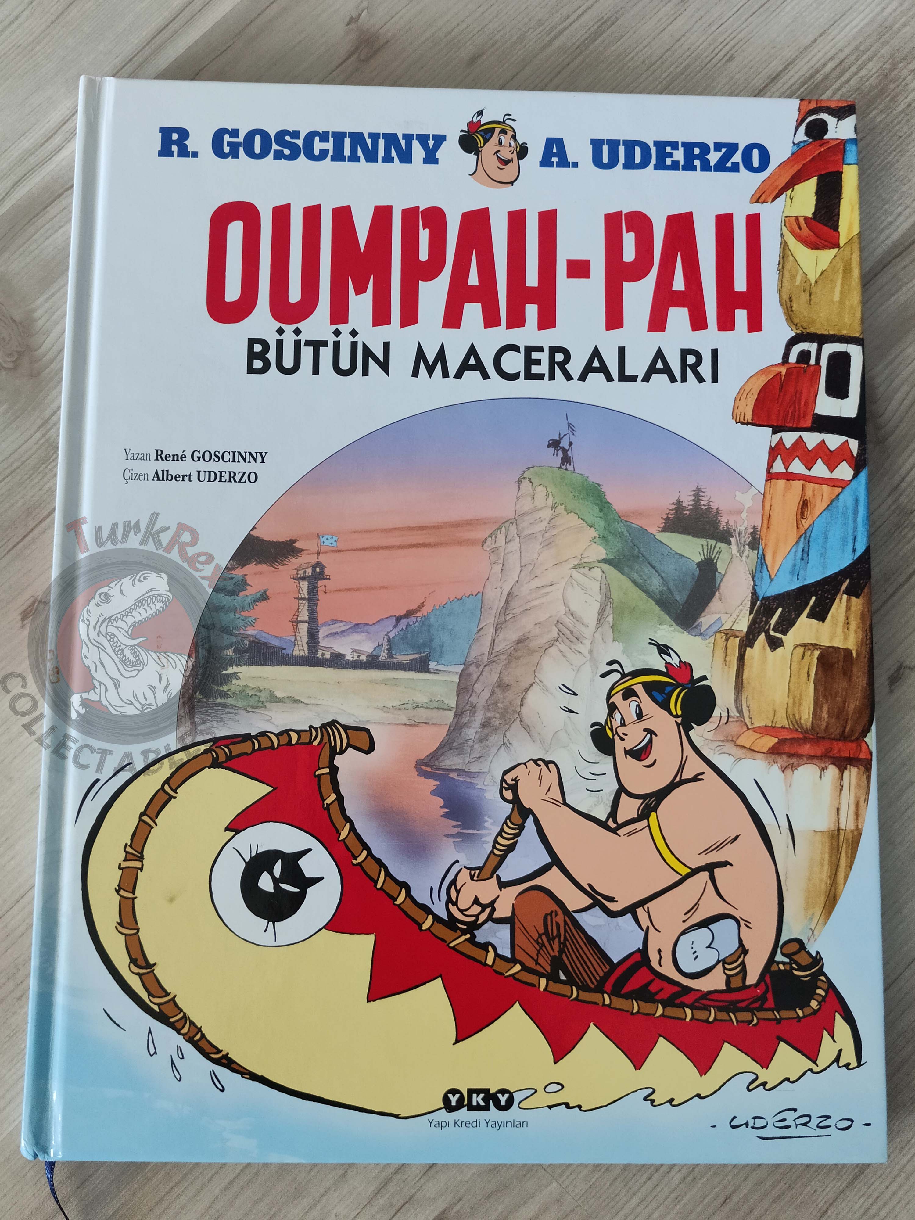 Oumpah-Pah – L’Intégrale 2014 Hardcover Turkish Comic Turkey Albert Uderzo