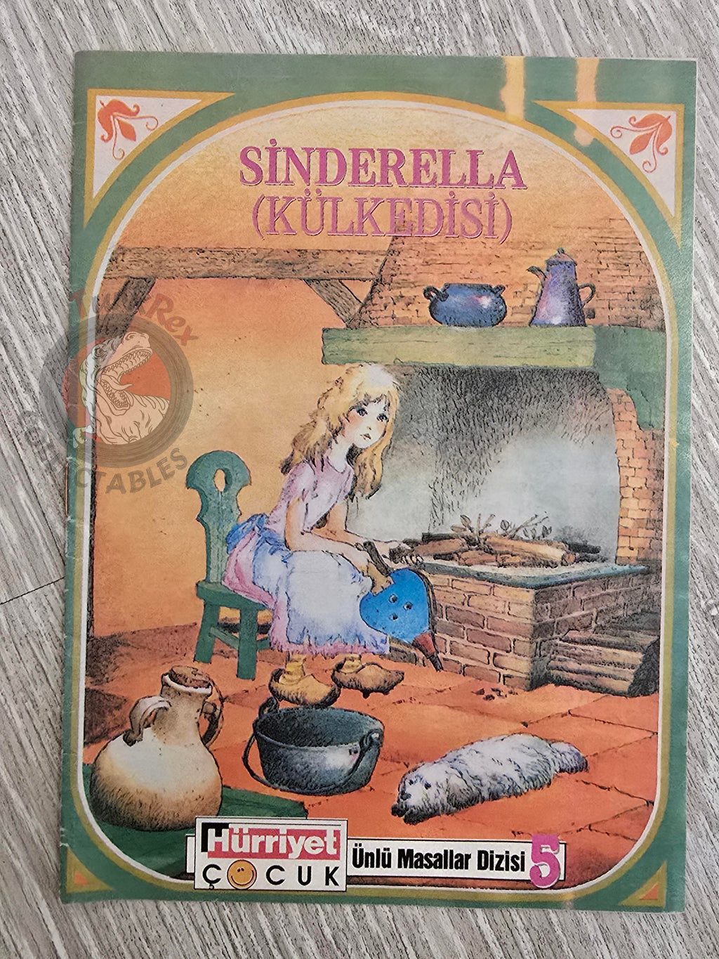 Grimm Brothers – Cinderella 1984 Turkish Book Turkey Illustrated